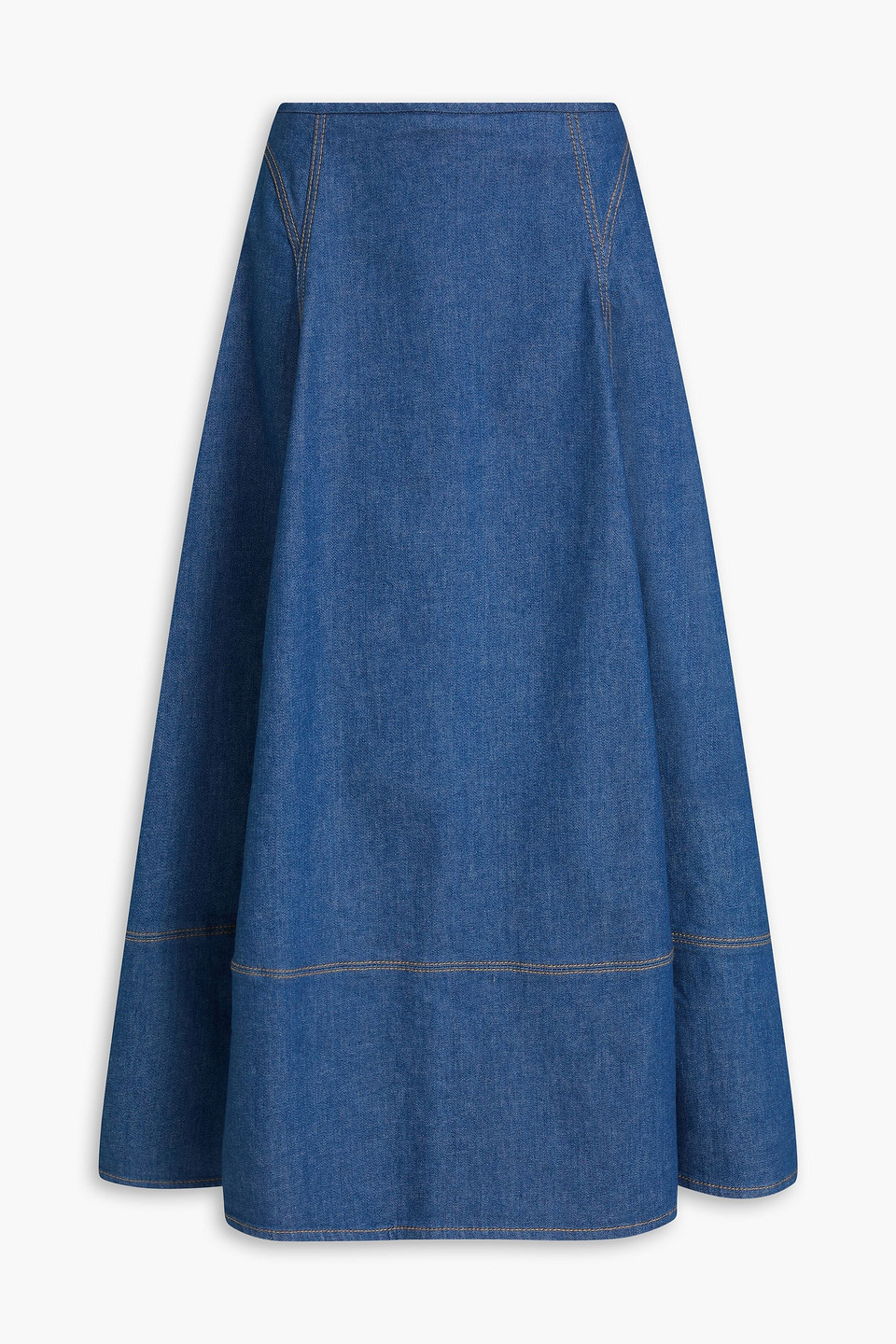 Zimmermann Denim Midi Skirt