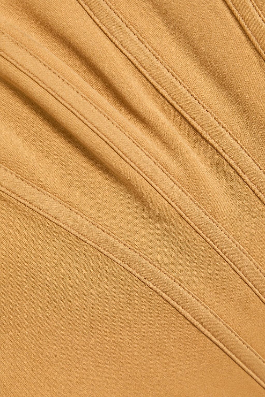 ZIMMERMANN シルクサテン クロップドトップ
