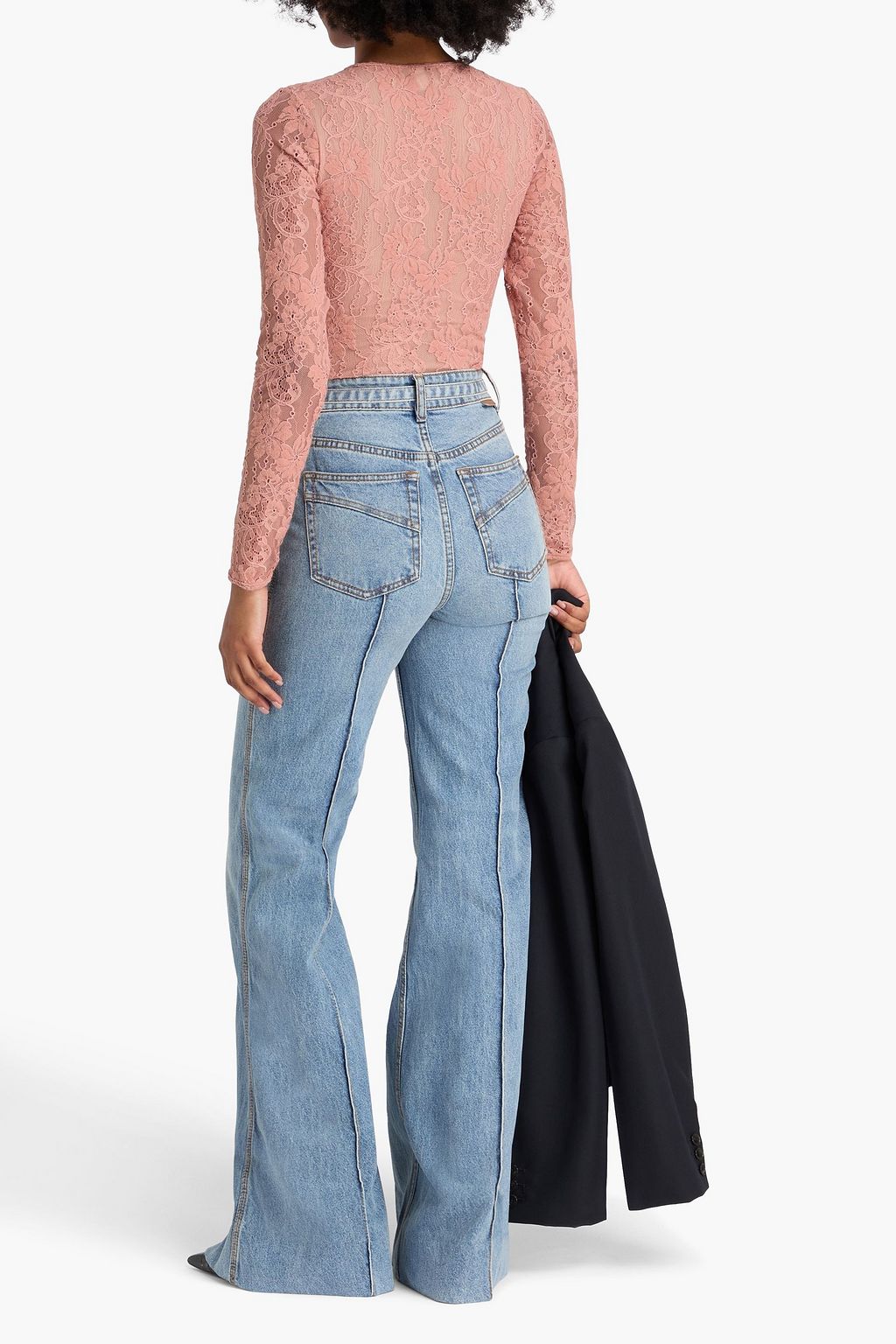 ZIMMERMANN High-rise wide-leg jeans