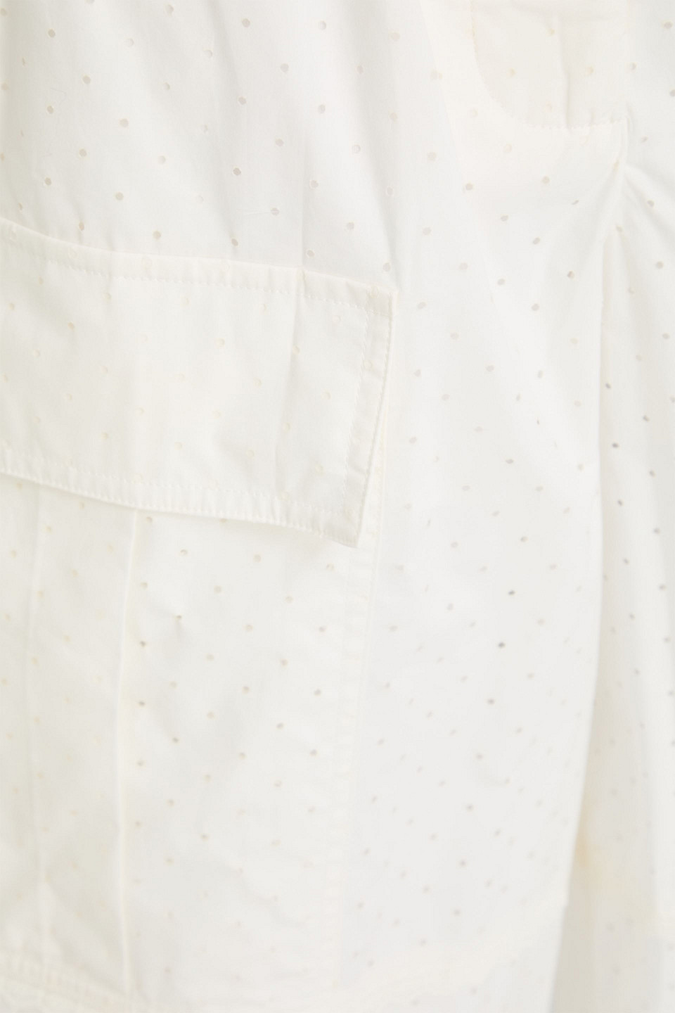 Zimmermann Lace-trimmed Cotton Cargo Pants