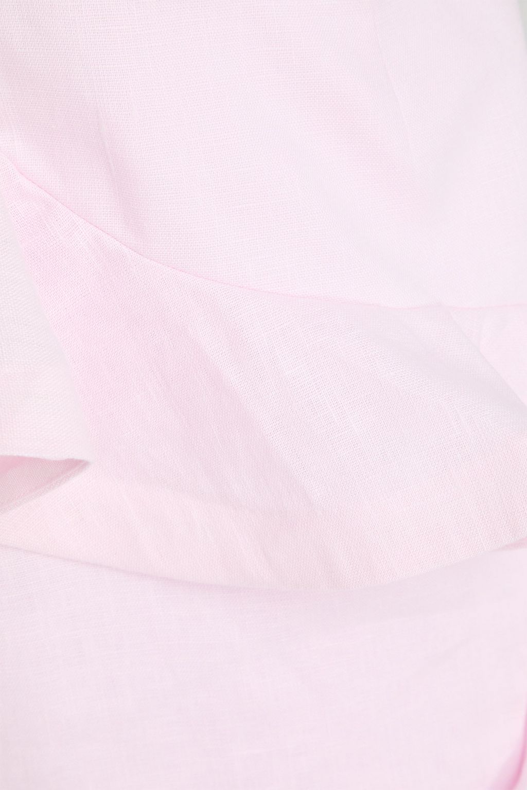ZIMMERMANN 비대칭 리넨 드레스