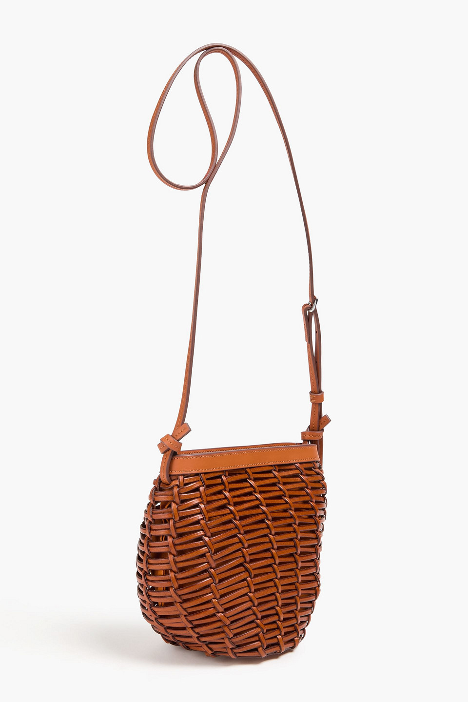  Staud - Beuteltasche „anouk“ Aus Leder - Braun - Onesize 