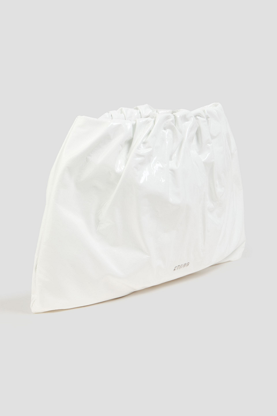 Staud - Pochette „phoebe“ Aus Lackleder - Weiß - Onesize 