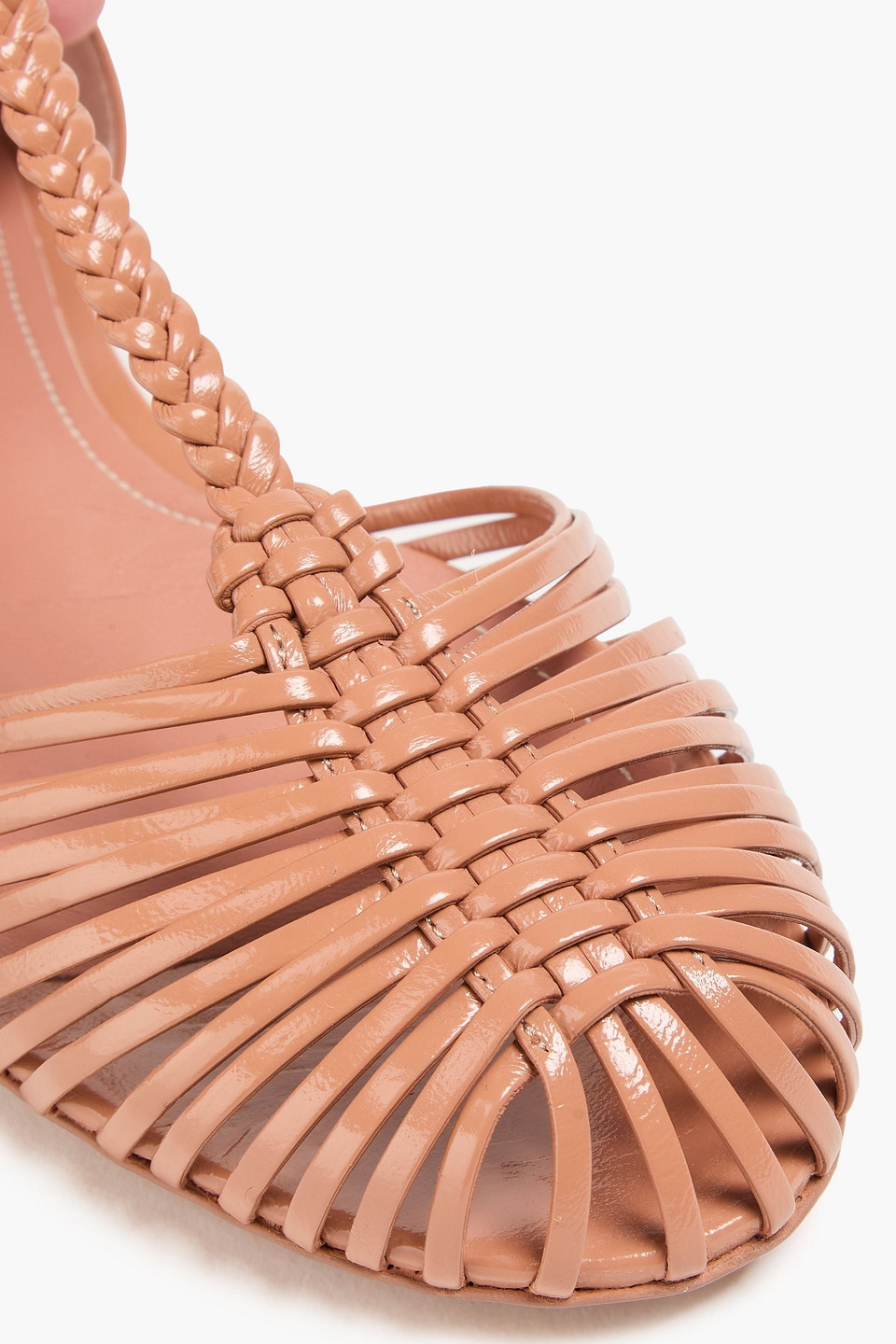 Zimmermann Leather Sandals In Pattern