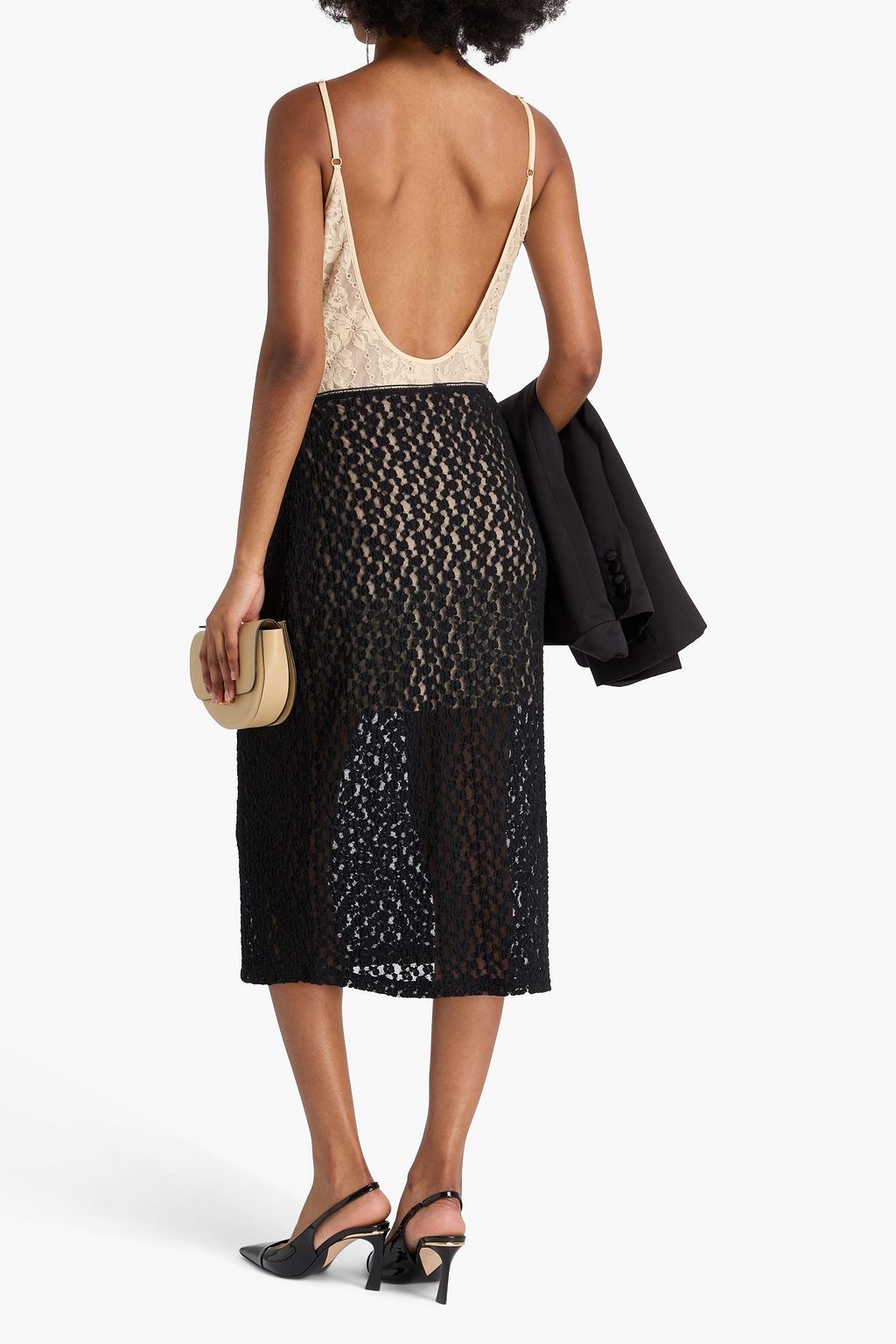 ZIMMERMANN Stretch-lace bodysuit