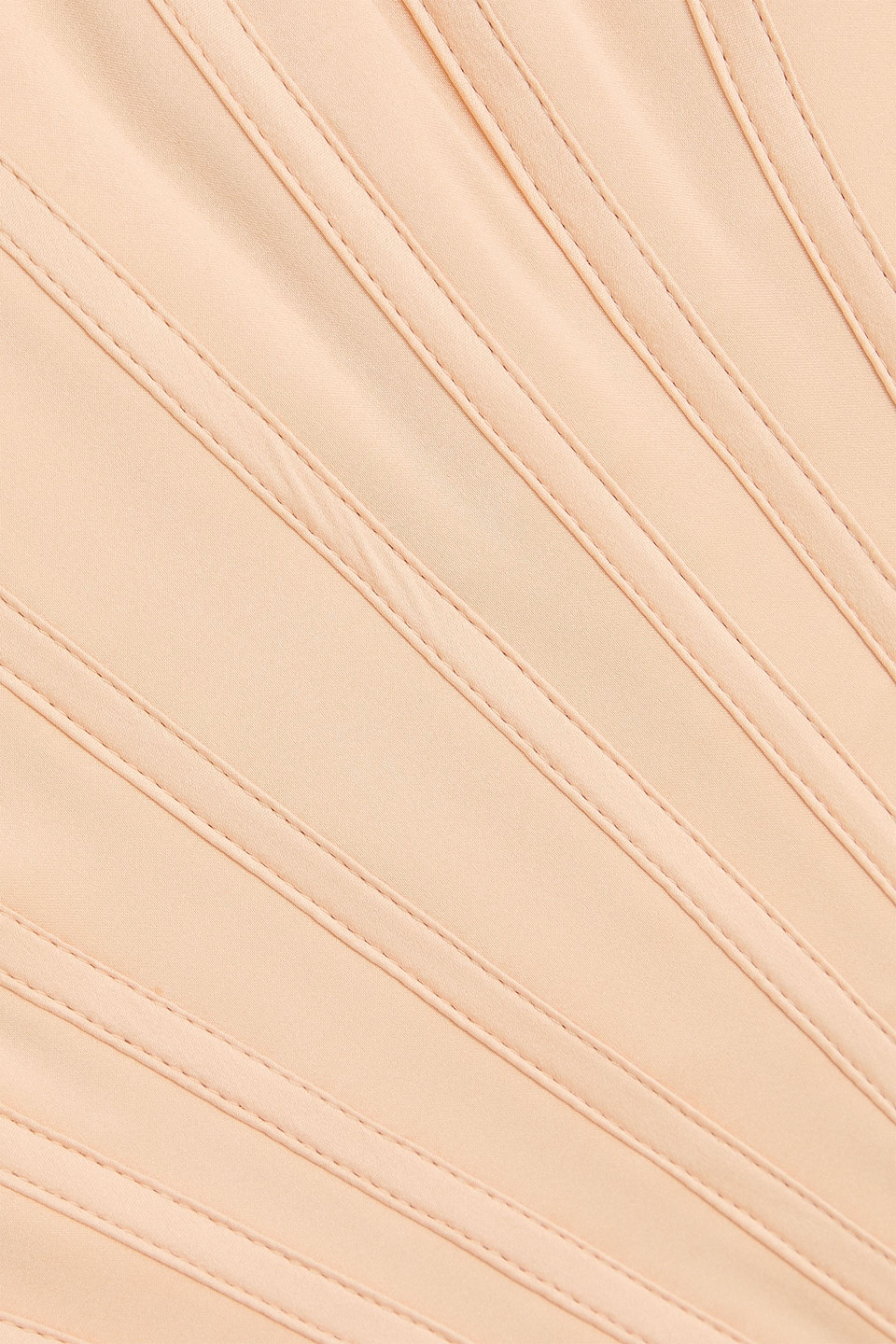 Zimmermann Cropped Silk-satin Bustier Top