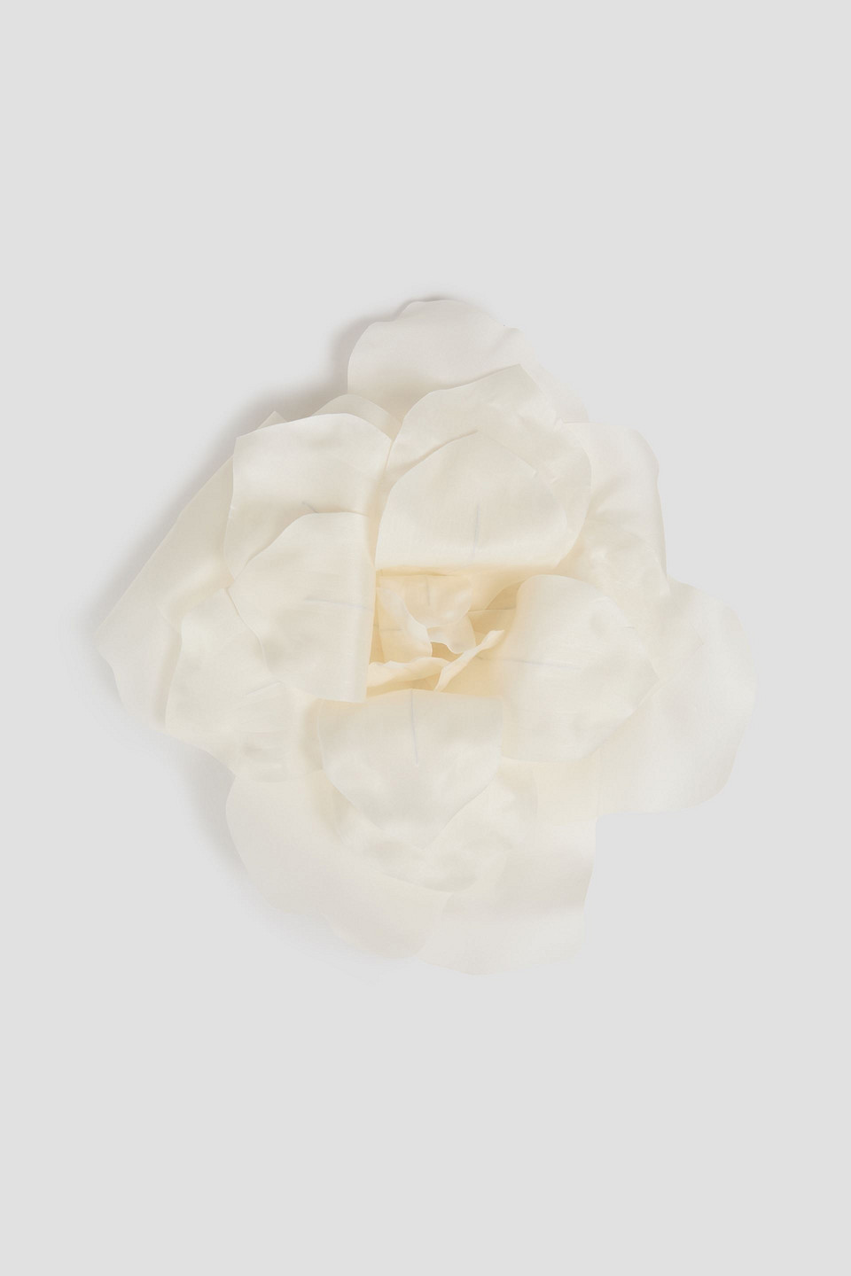 Zimmermann Silk Brooch In White