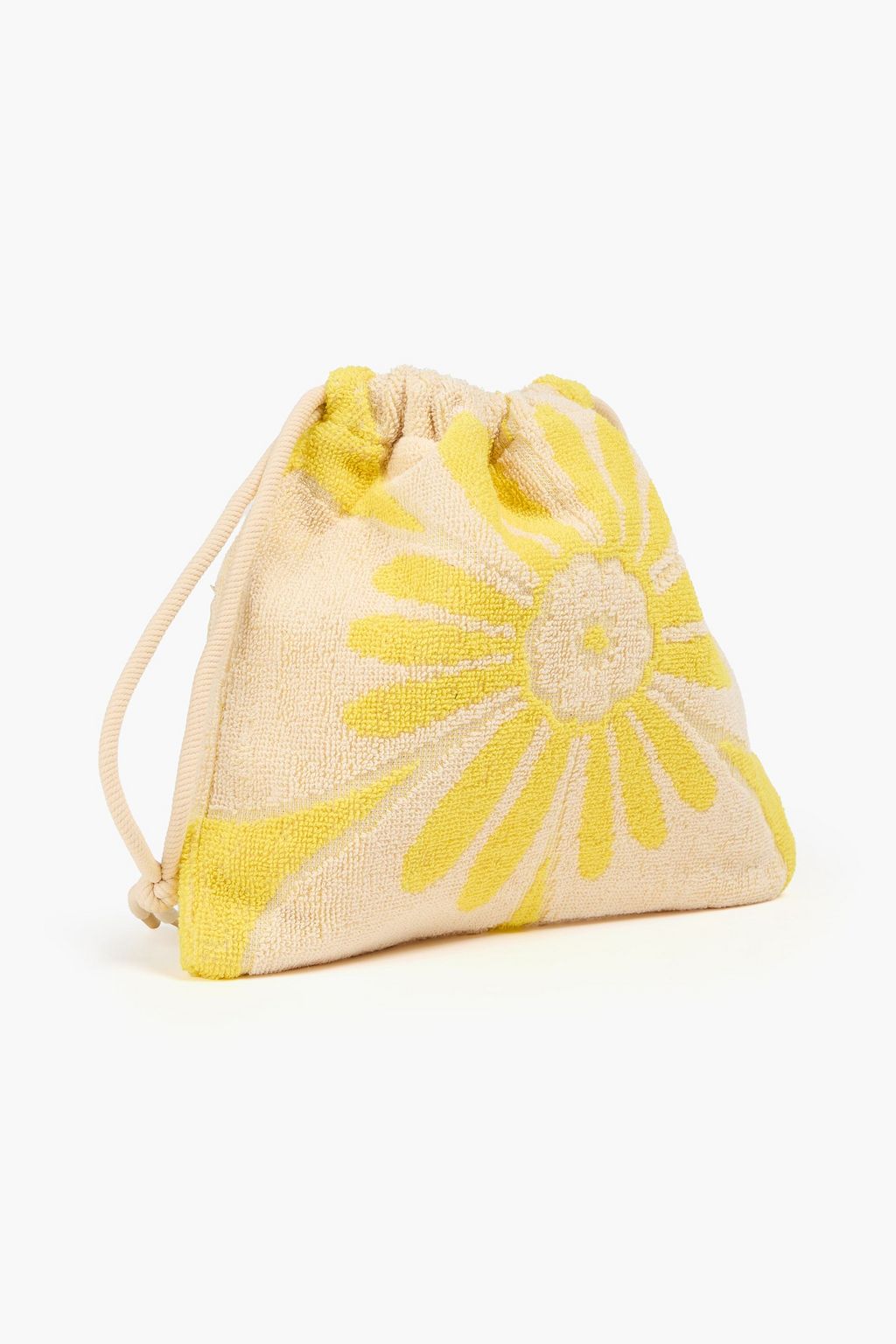 ZIMMERMANN Floral-print cotton-terry pouch