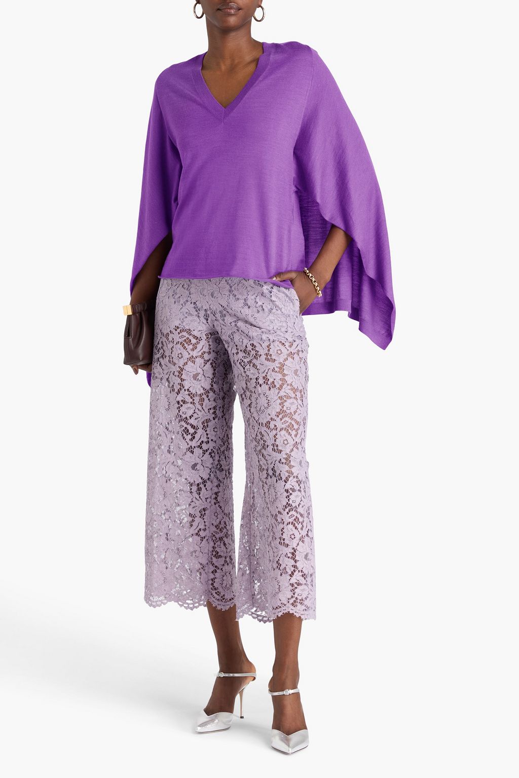 VALENTINO GARAVANI Wool and silk-blend sweater