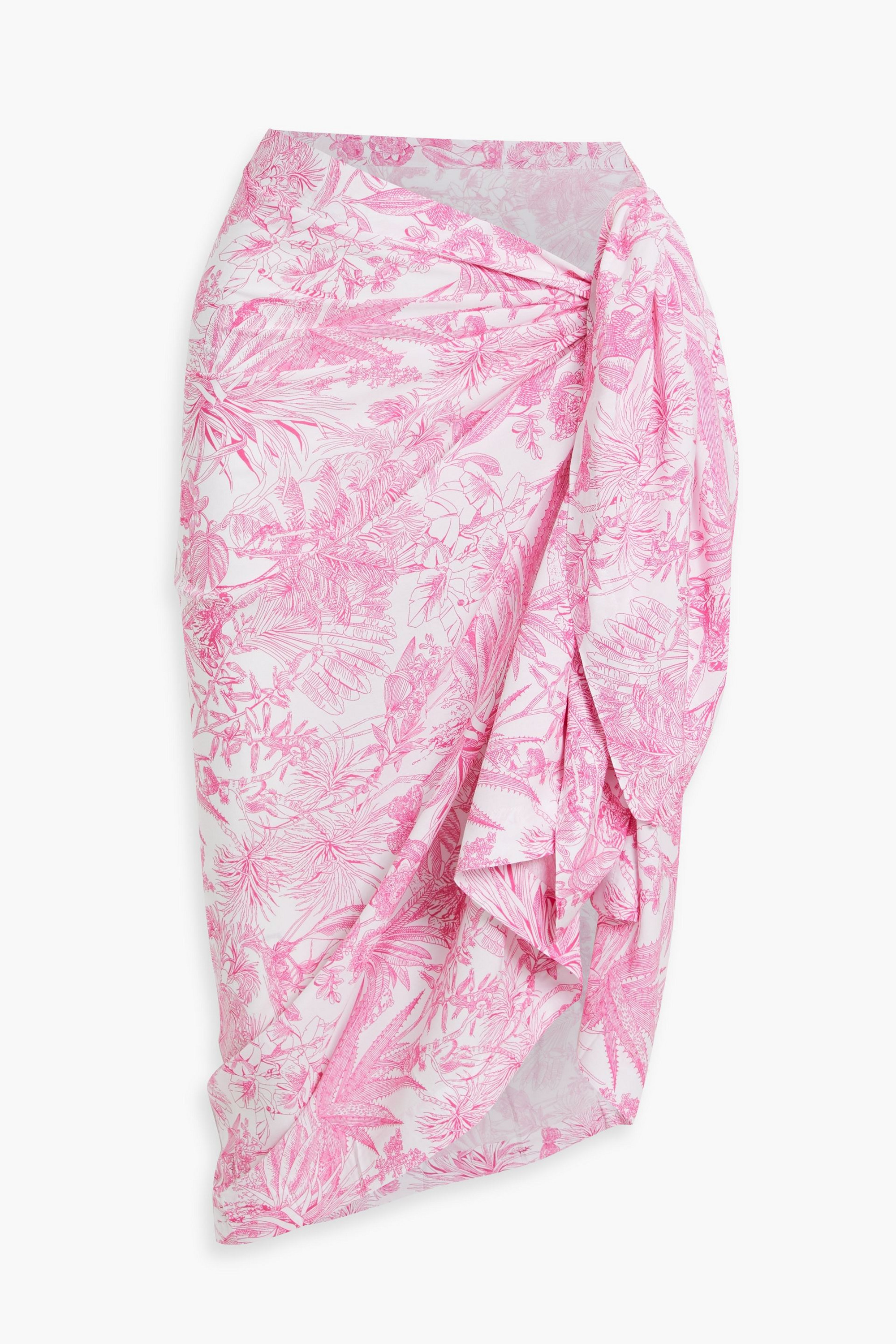 Melissa Odabash Printed voile pareo thumbnail