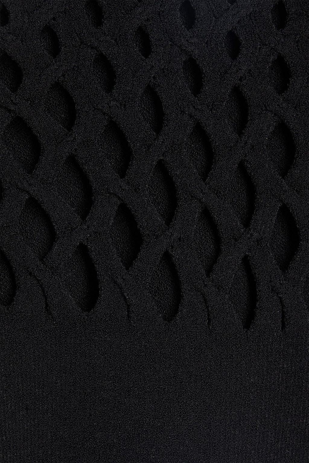 VALENTINO GARAVANI Open-knit turtleneck sweater