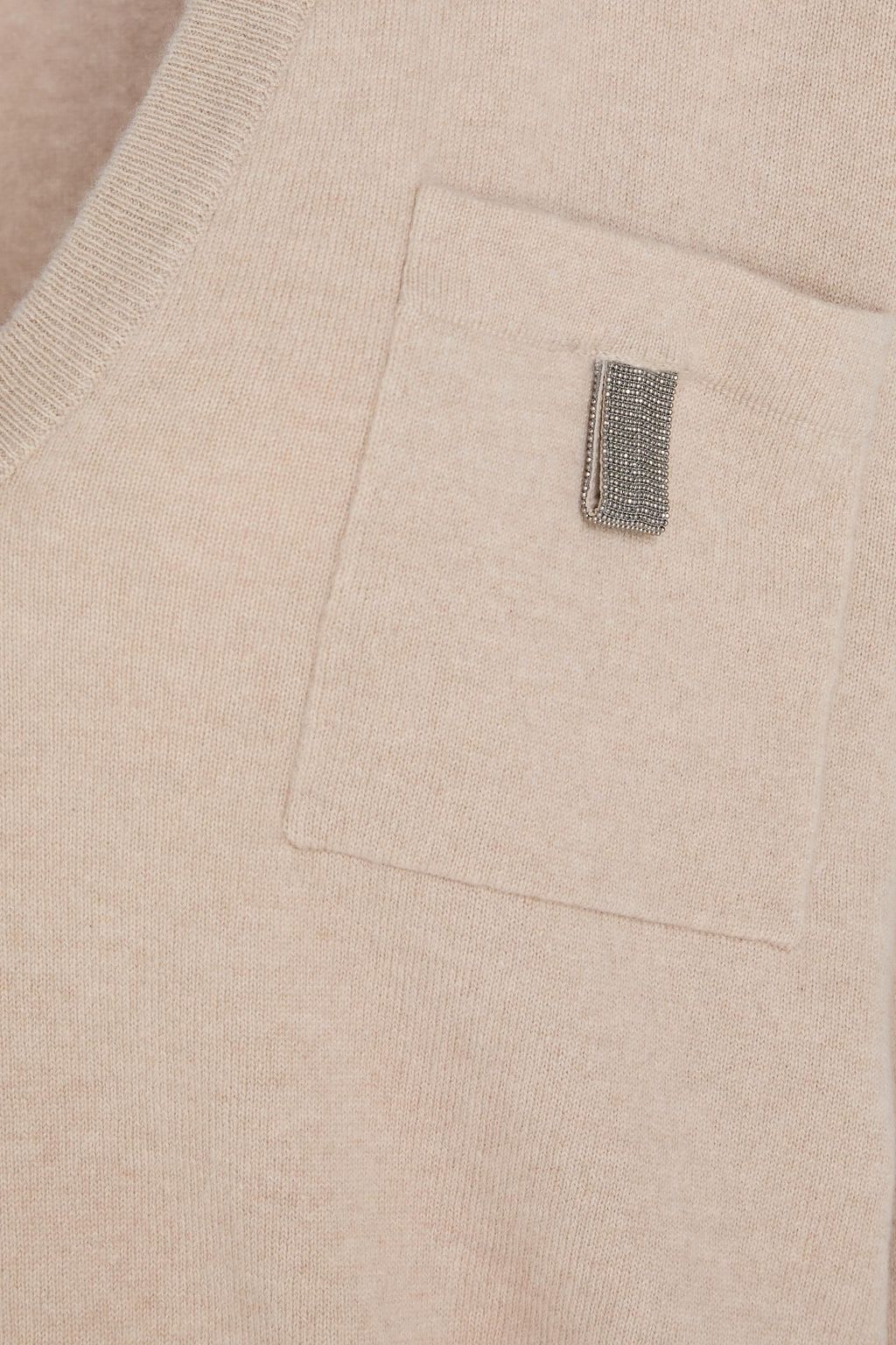 BRUNELLO CUCINELLI Kaschmirpullover mit Zierperlen