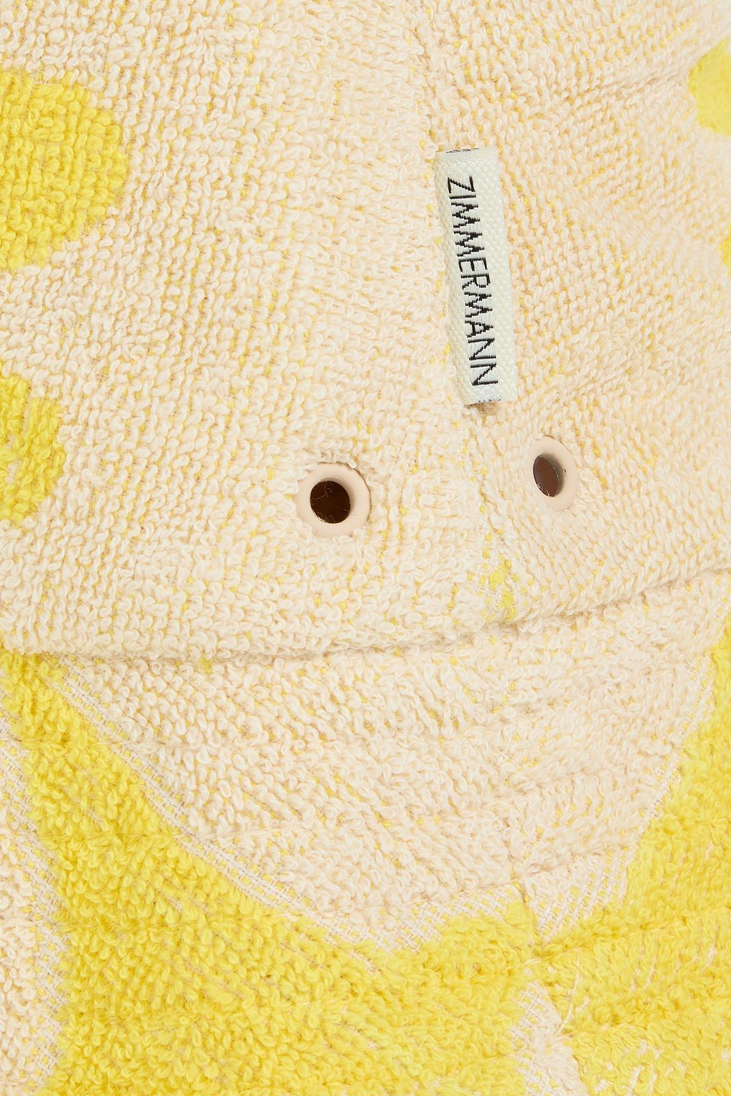 ZIMMERMANN Cotton-terry bucket hat