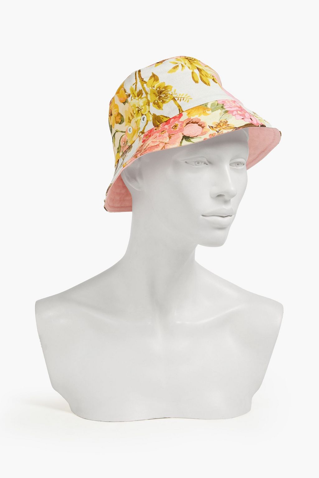 ZIMMERMANN Paisley-print linen-canvas bucket hat