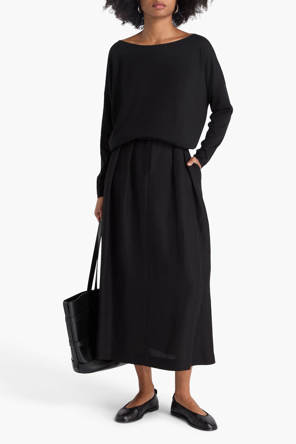 BRUNELLO CUCINELLI Pullover aus einer Kaschmir-Seidenmischung