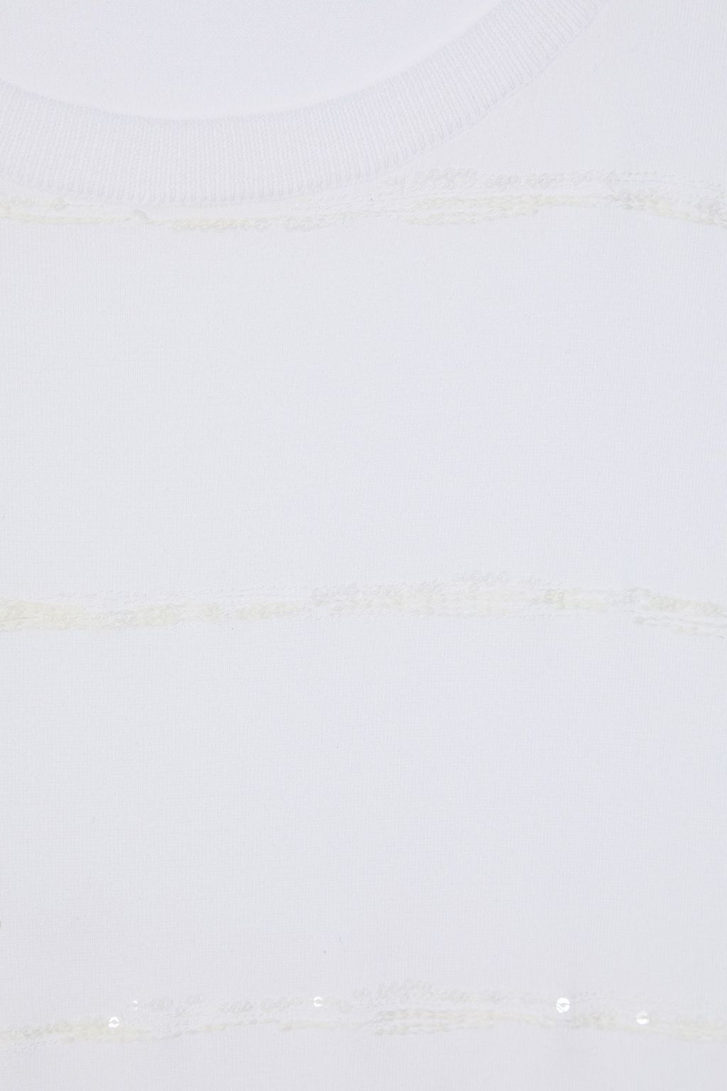 BRUNELLO CUCINELLI T-Shirt aus Baumwoll-Jersey mit Pailletten