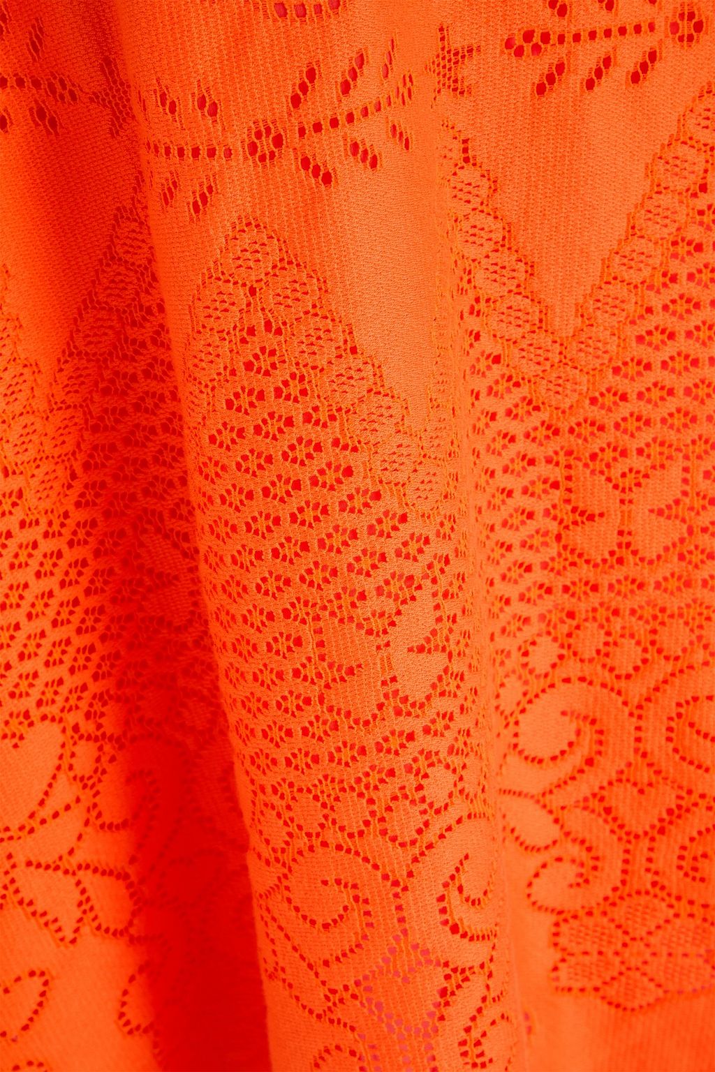 VALENTINO GARAVANI Crocheted cotton-blend dress
