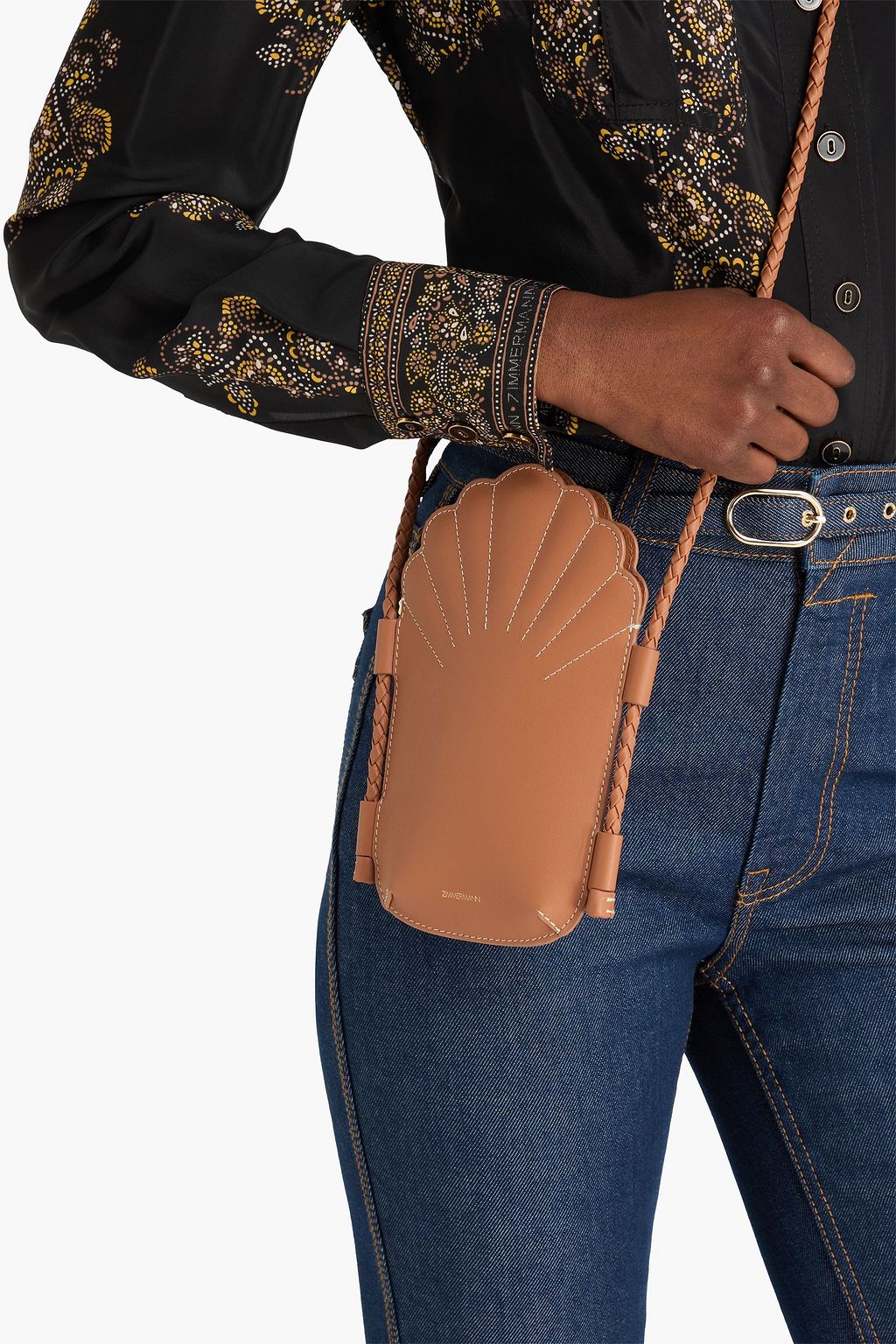 ZIMMERMANN Leather cross-body bag