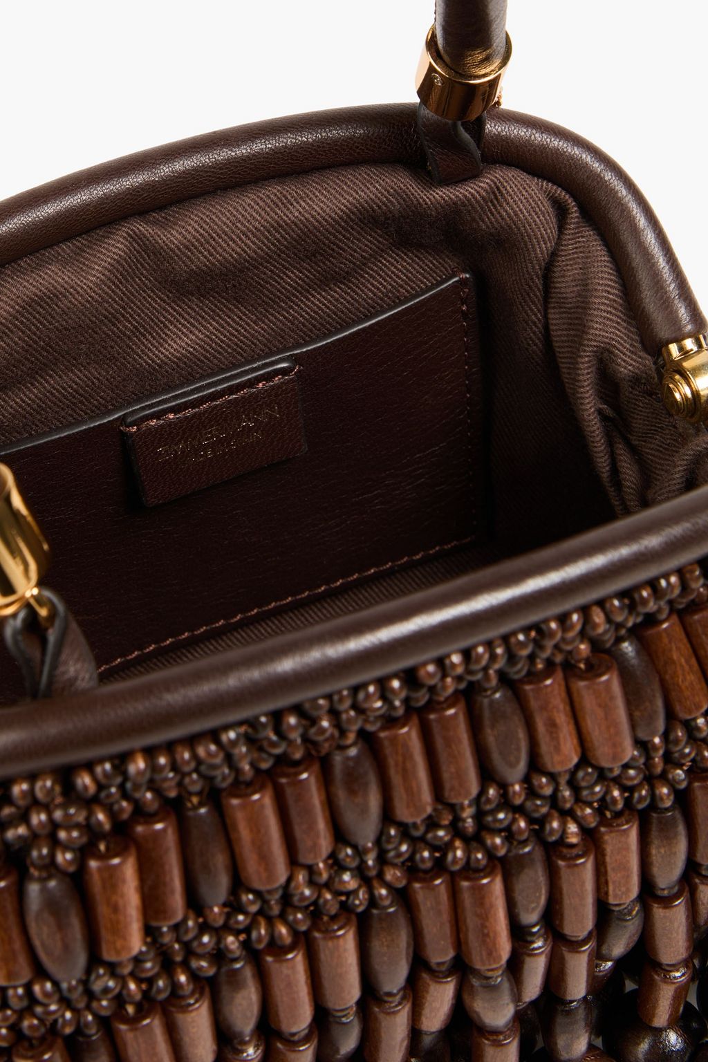 ZIMMERMANN Beaded leather tote