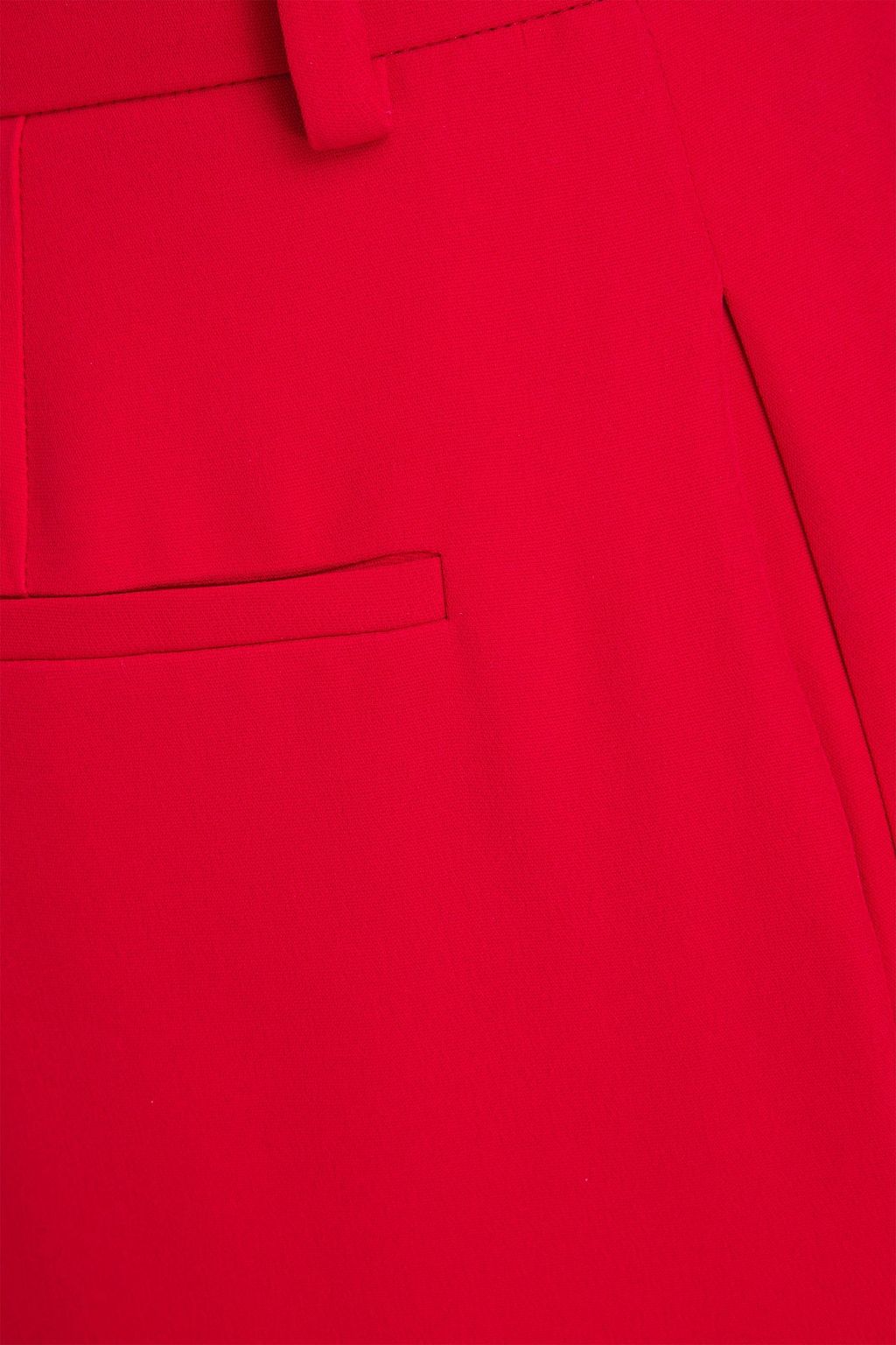 VALENTINO GARAVANI Silk-crepe straight-leg pants