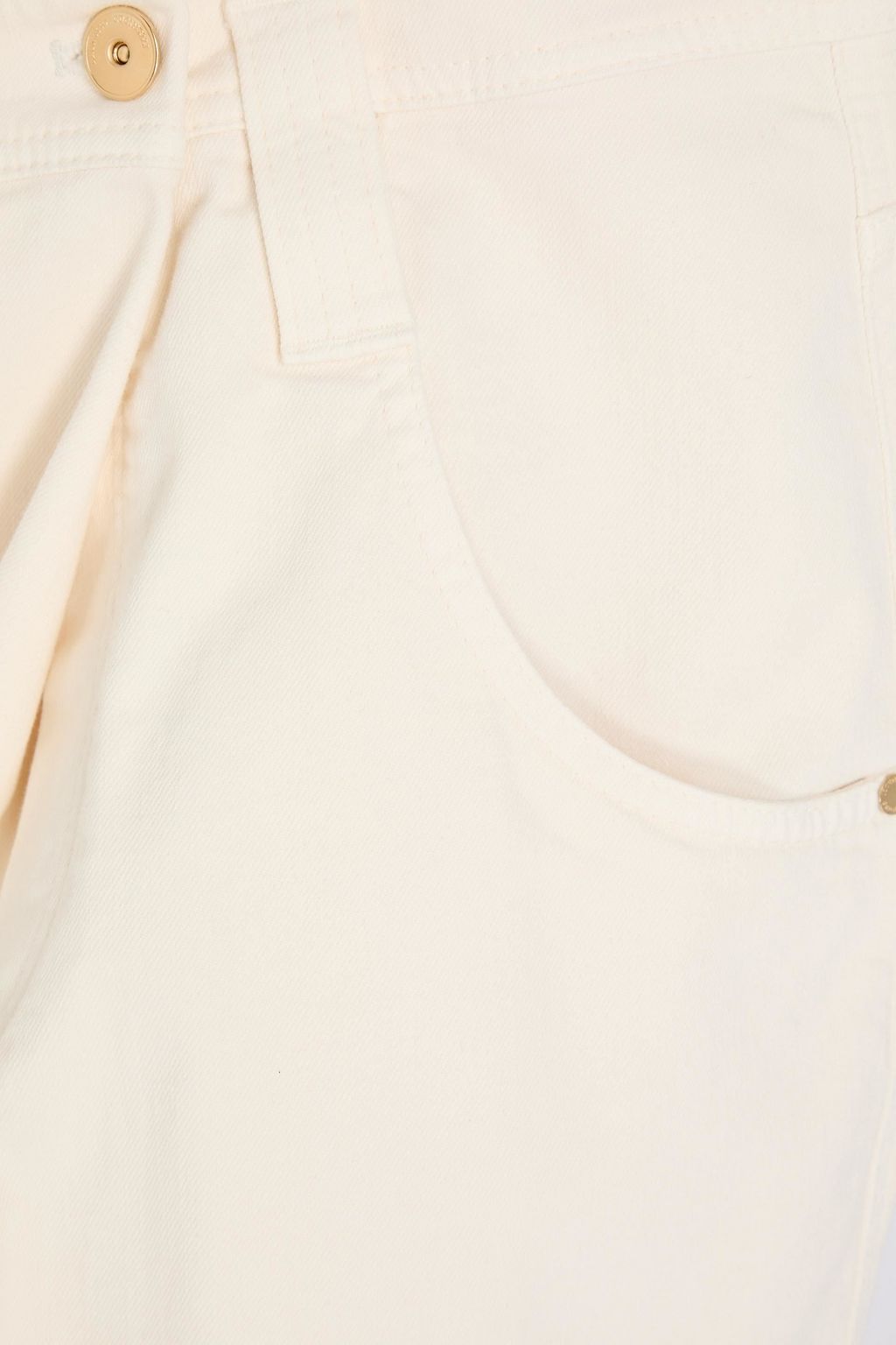 BRUNELLO CUCINELLI Bead-embellished denim shorts