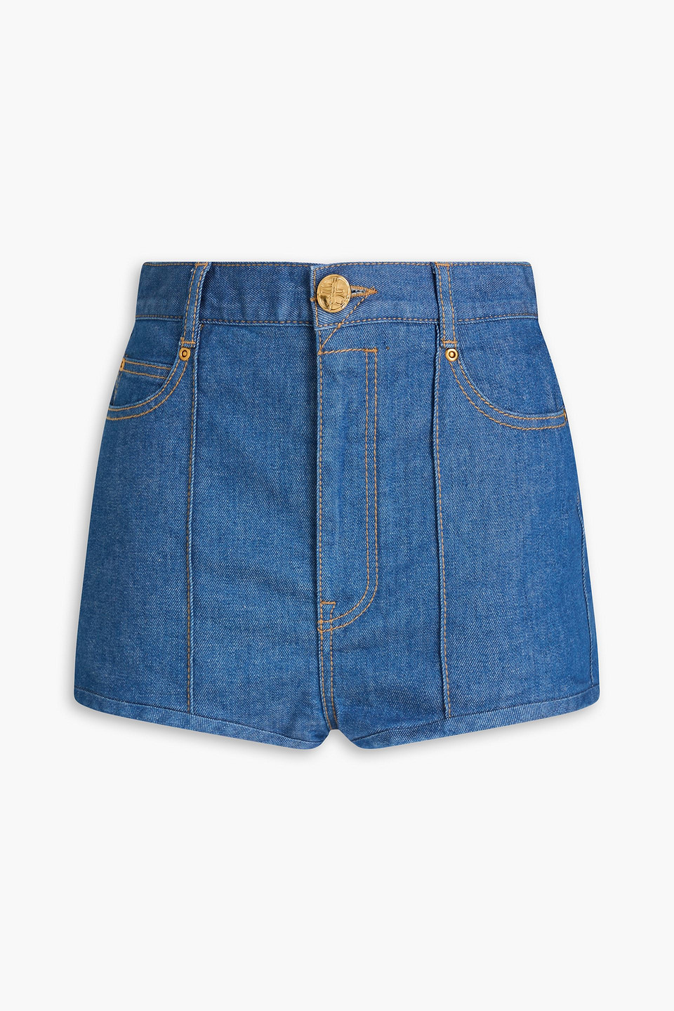 Zimmermann Denim Shorts In Blue
