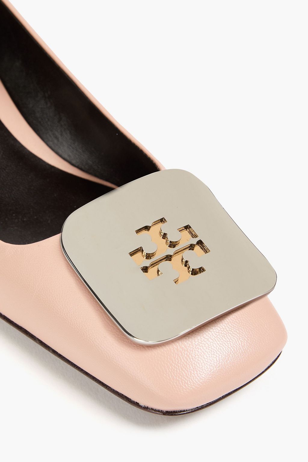 TORY BURCH حذاء بامب "جورجيا" من الجلد بتصميم مزركش