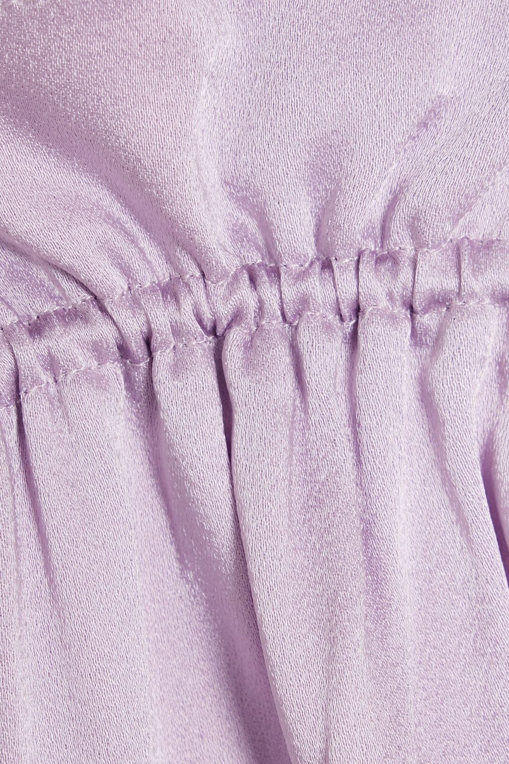VICTORIA BECKHAM Satin-crepe gown