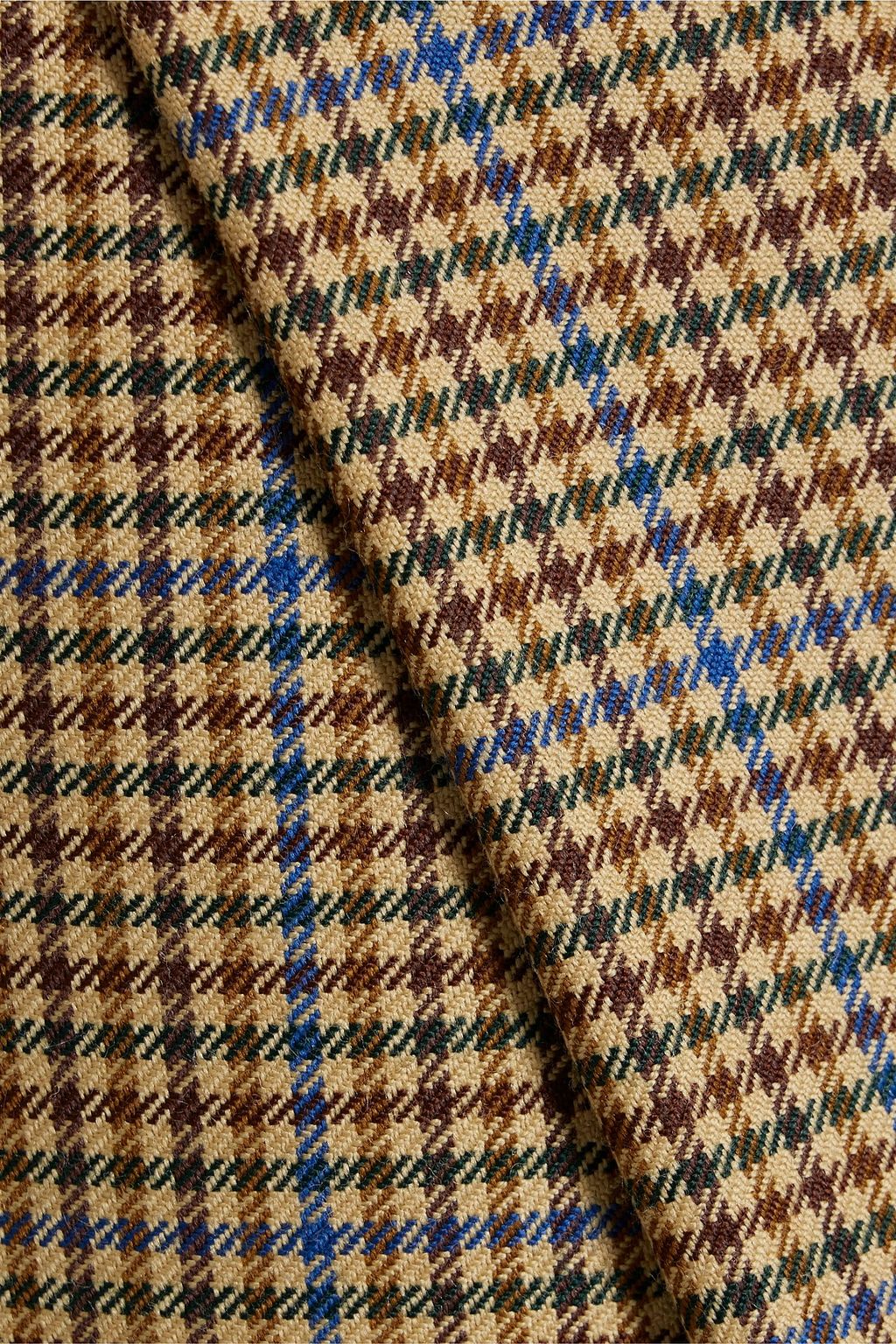VICTORIA BECKHAM Houndstooth wool skirt
