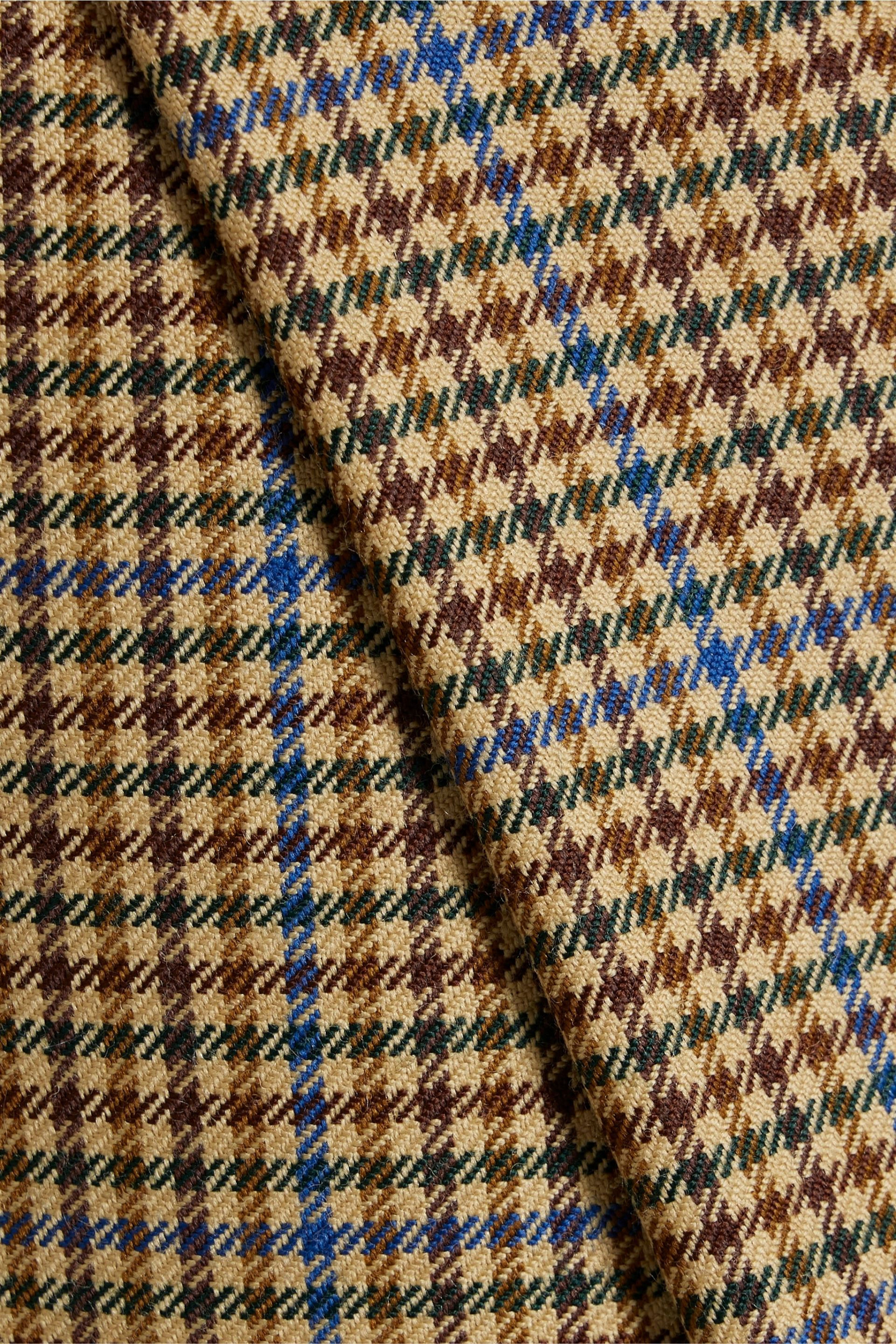 Victoria Beckham Houndstooth wool skirt