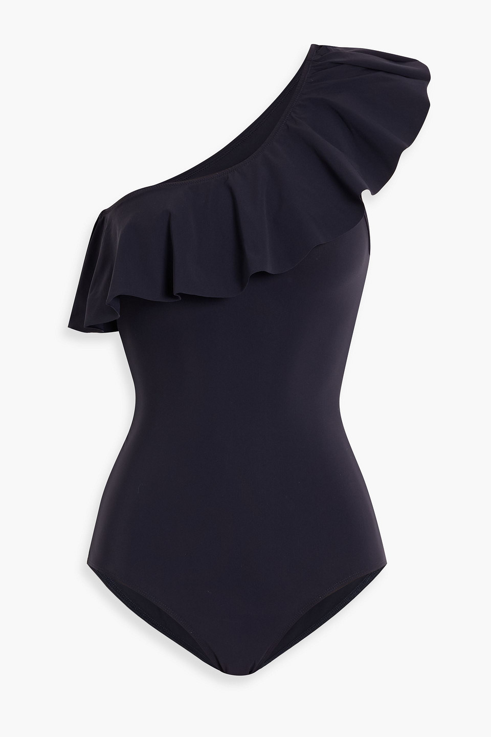 Isabel Marant Sicilya One-shoulder Ruffled Swimsuit