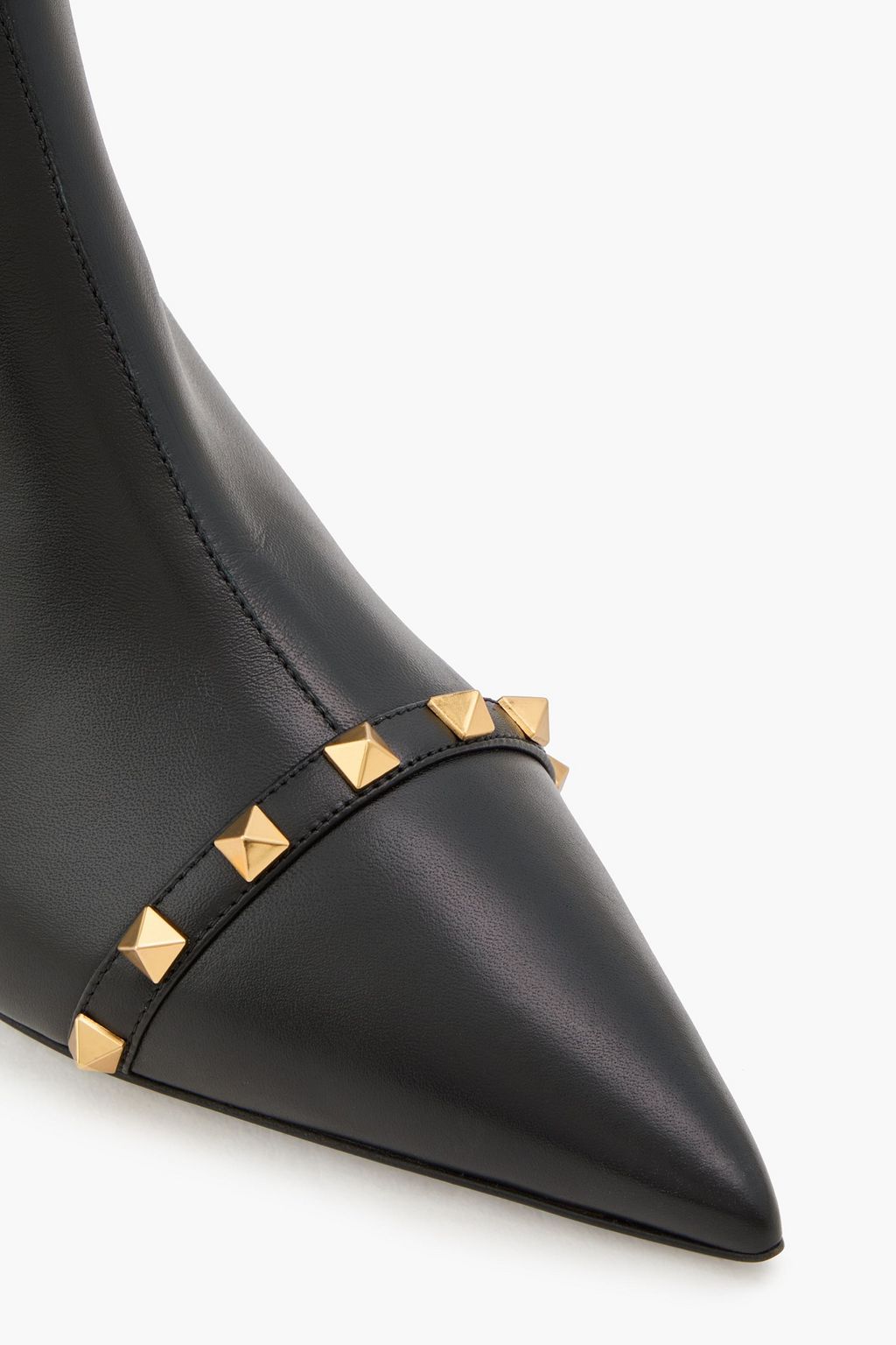 VALENTINO GARAVANI Rockstud レザー アンクルブーツ