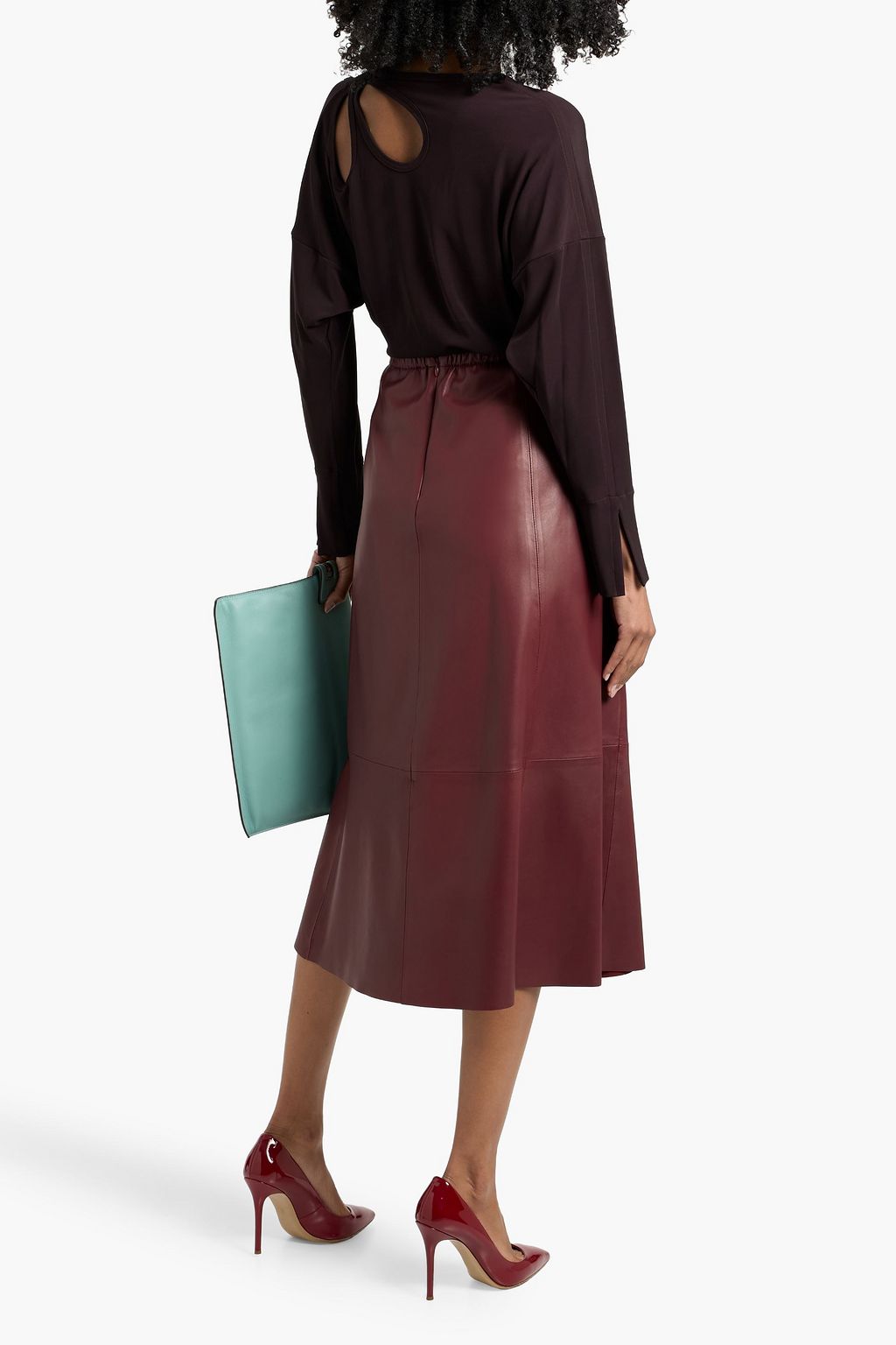 VICTORIA BECKHAM Cutout jersey top