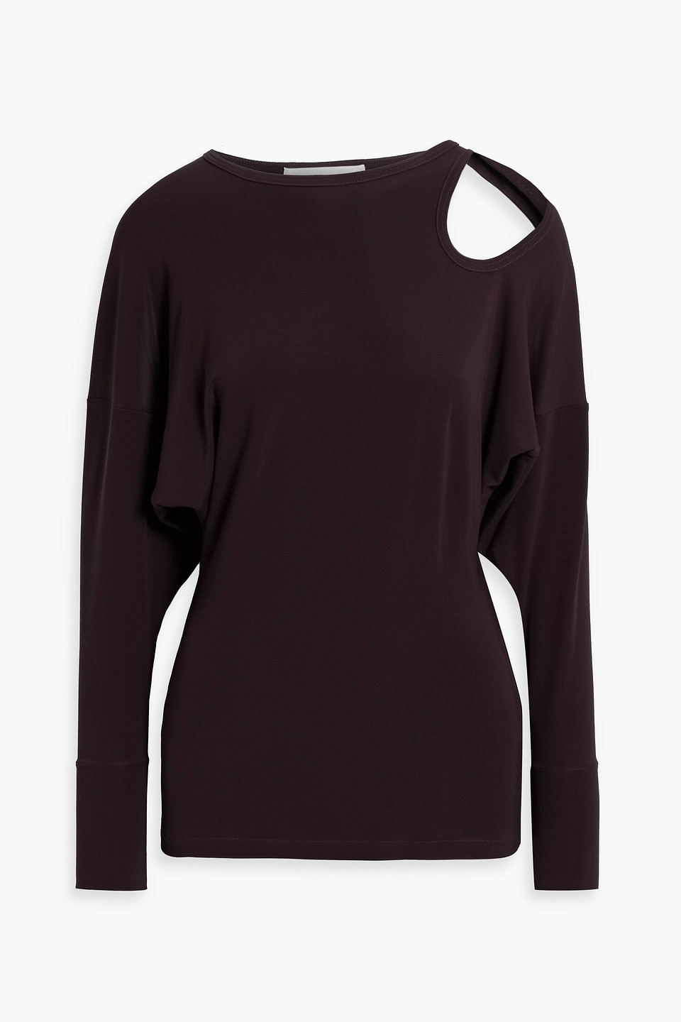 Cutout jersey top