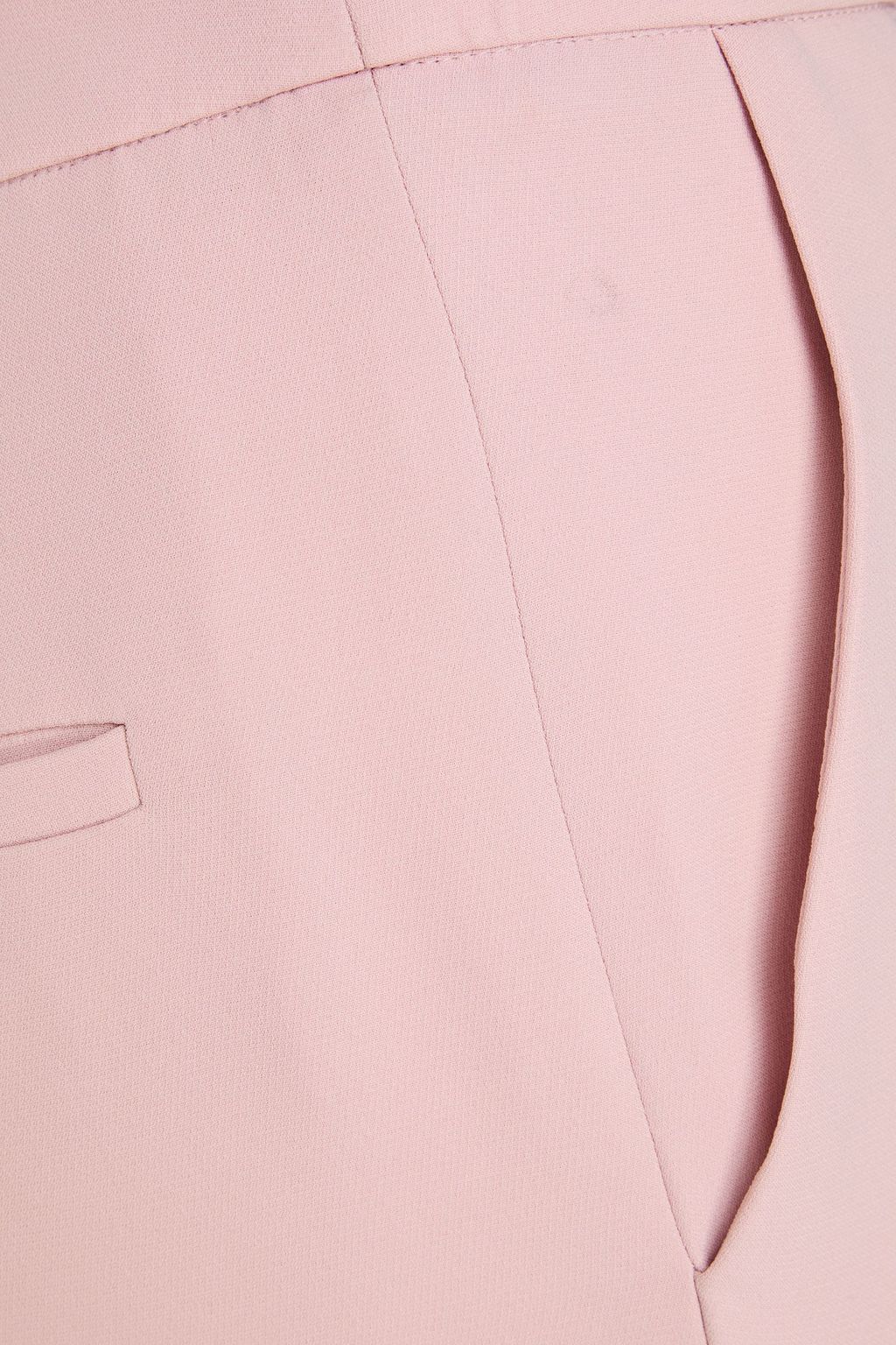 VALENTINO GARAVANI Silk-crepe straight-leg pants