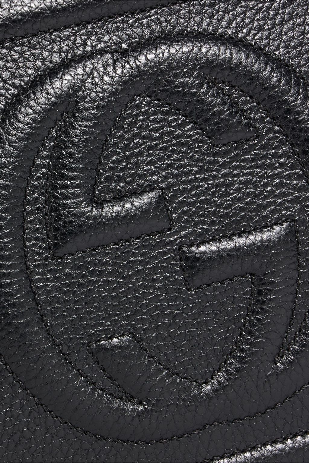 GUCCI Soho pebbled-leather shoulder bag