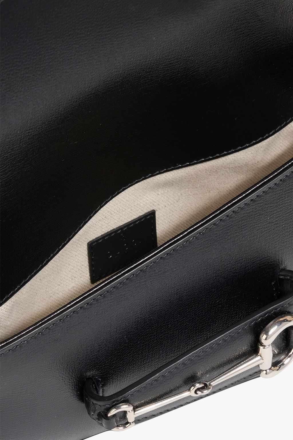 GUCCI حقيبة كتف هورسبيت 1955 من الجلد بملمس نافر