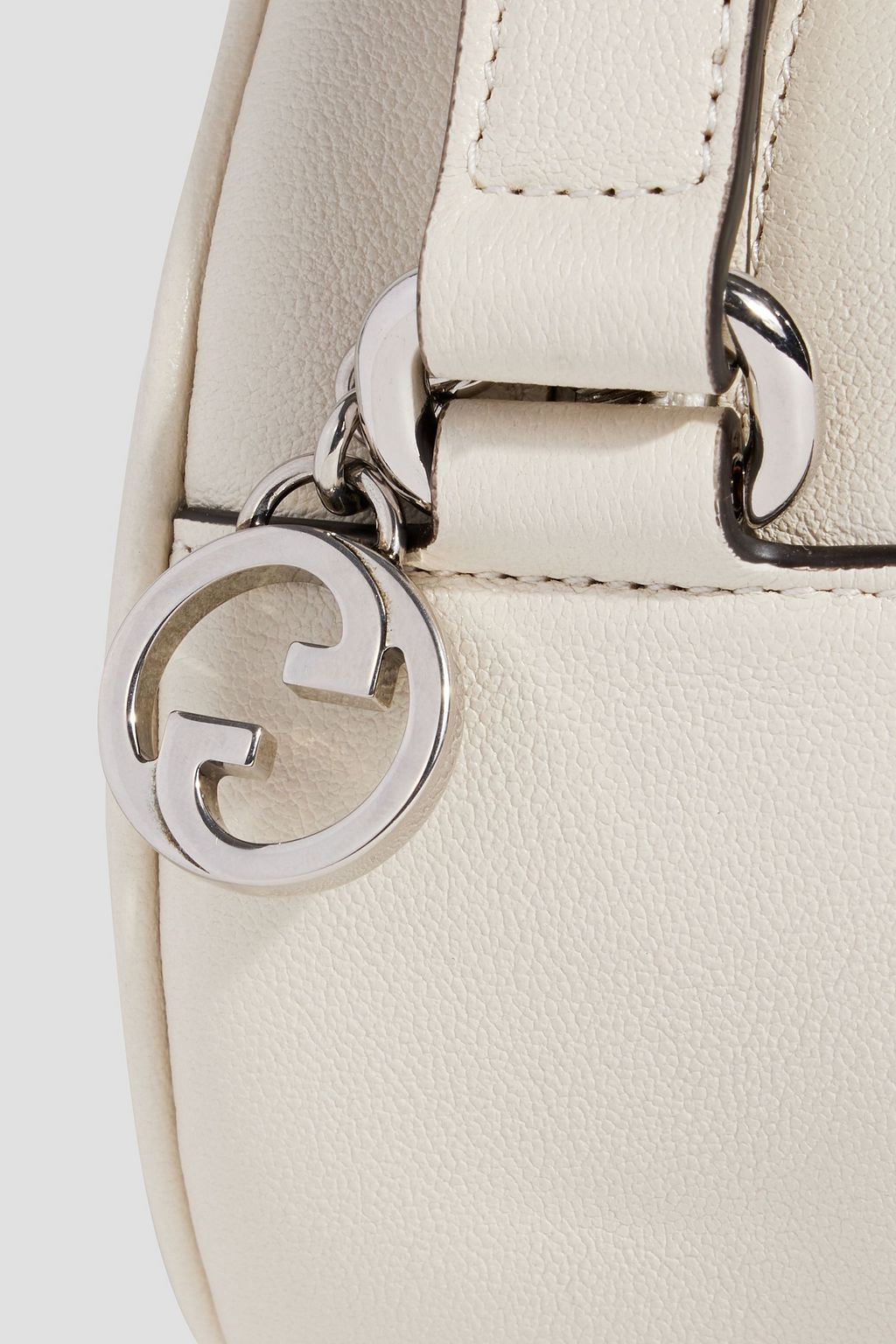 GUCCI Soho mini embossed pebbled-leather cross-body bag