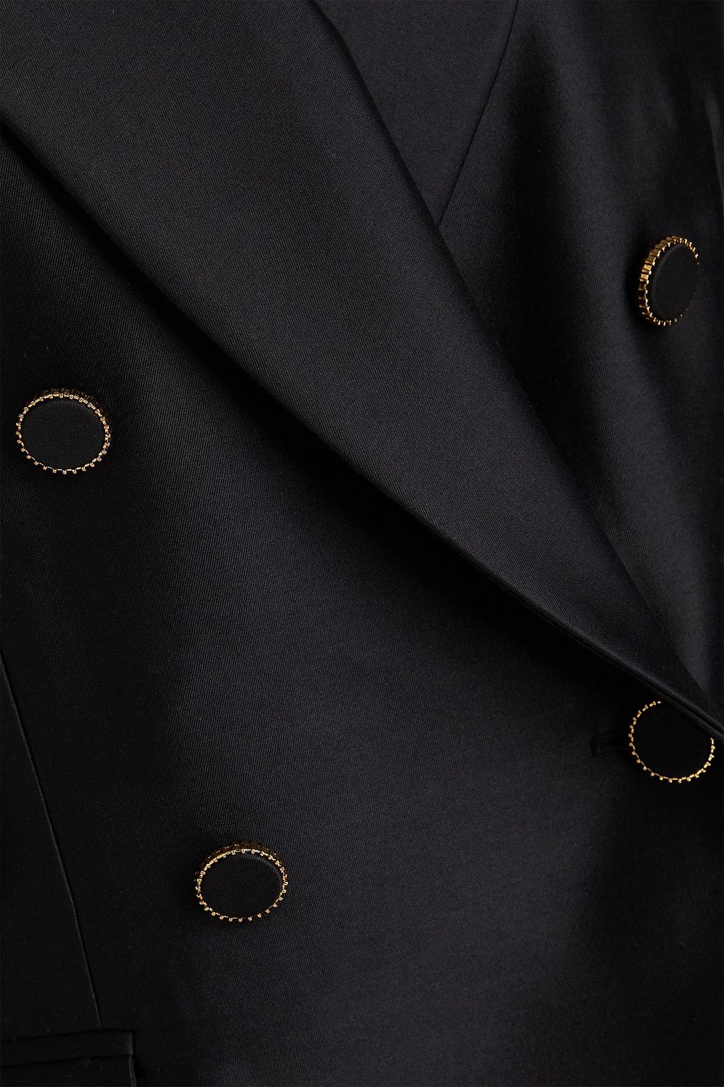 ZIMMERMANN ウール&シルク混ギャバジン ダブルブレスト タキシードジャケット