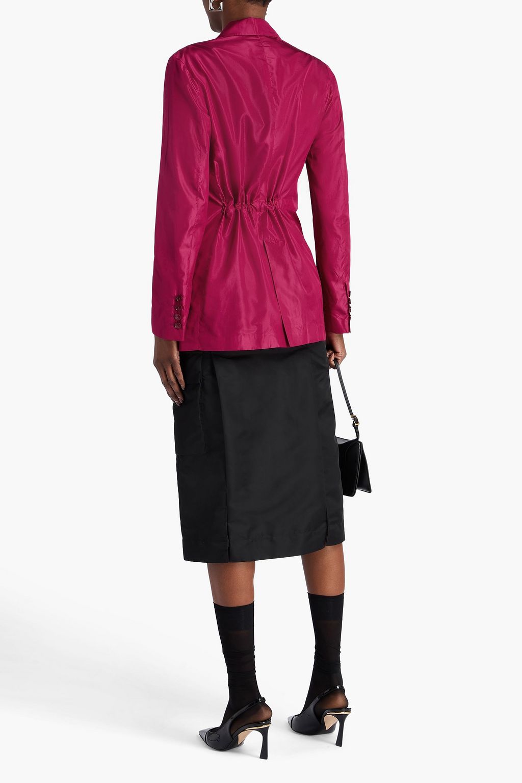 VALENTINO GARAVANI Silk-satin blazer