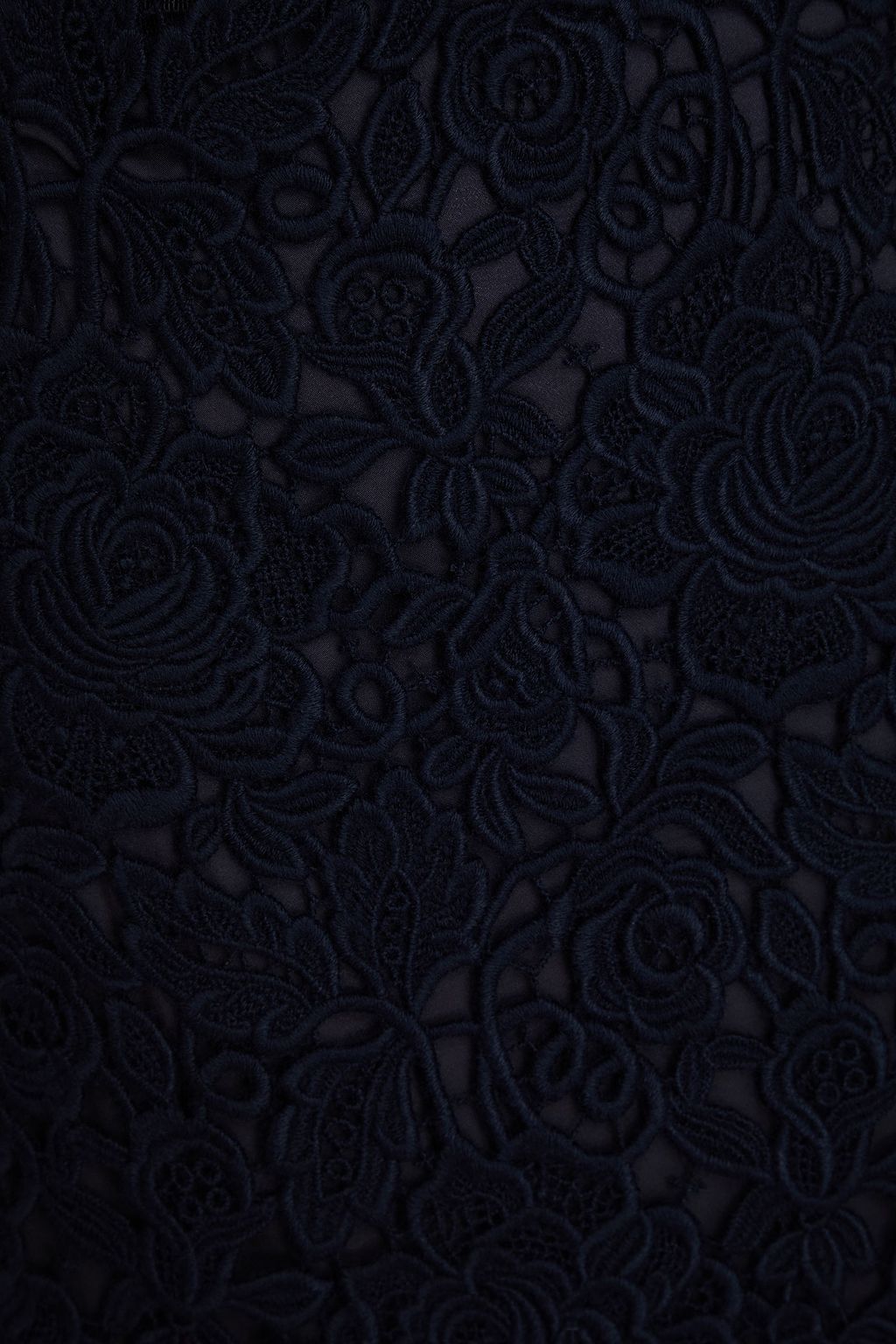 VALENTINO GARAVANI マクラメレース ミディスカート