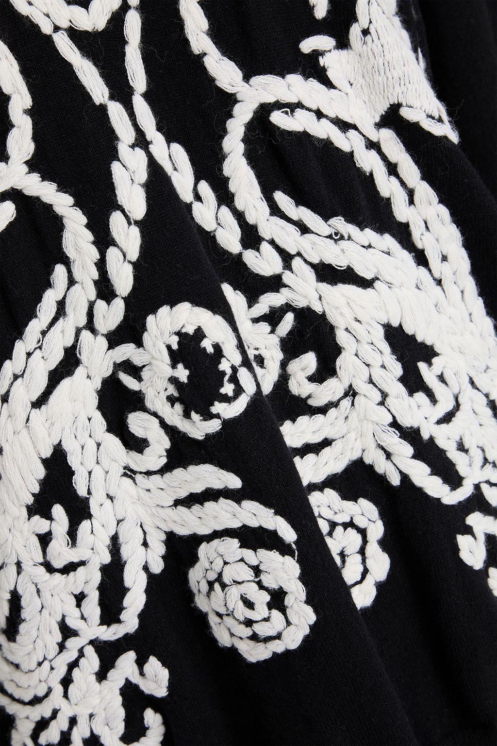 VALENTINO GARAVANI Embroidered cashmere sweater