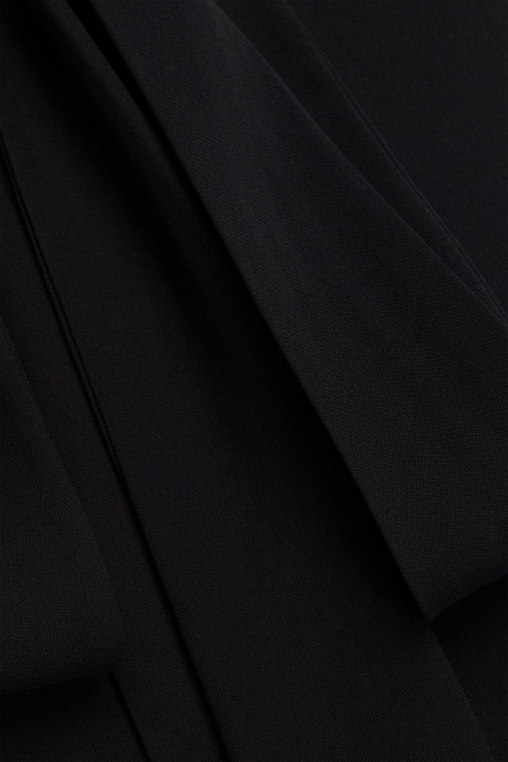 VALENTINO GARAVANI Cape-effect silk crepe de chine jumpsuit