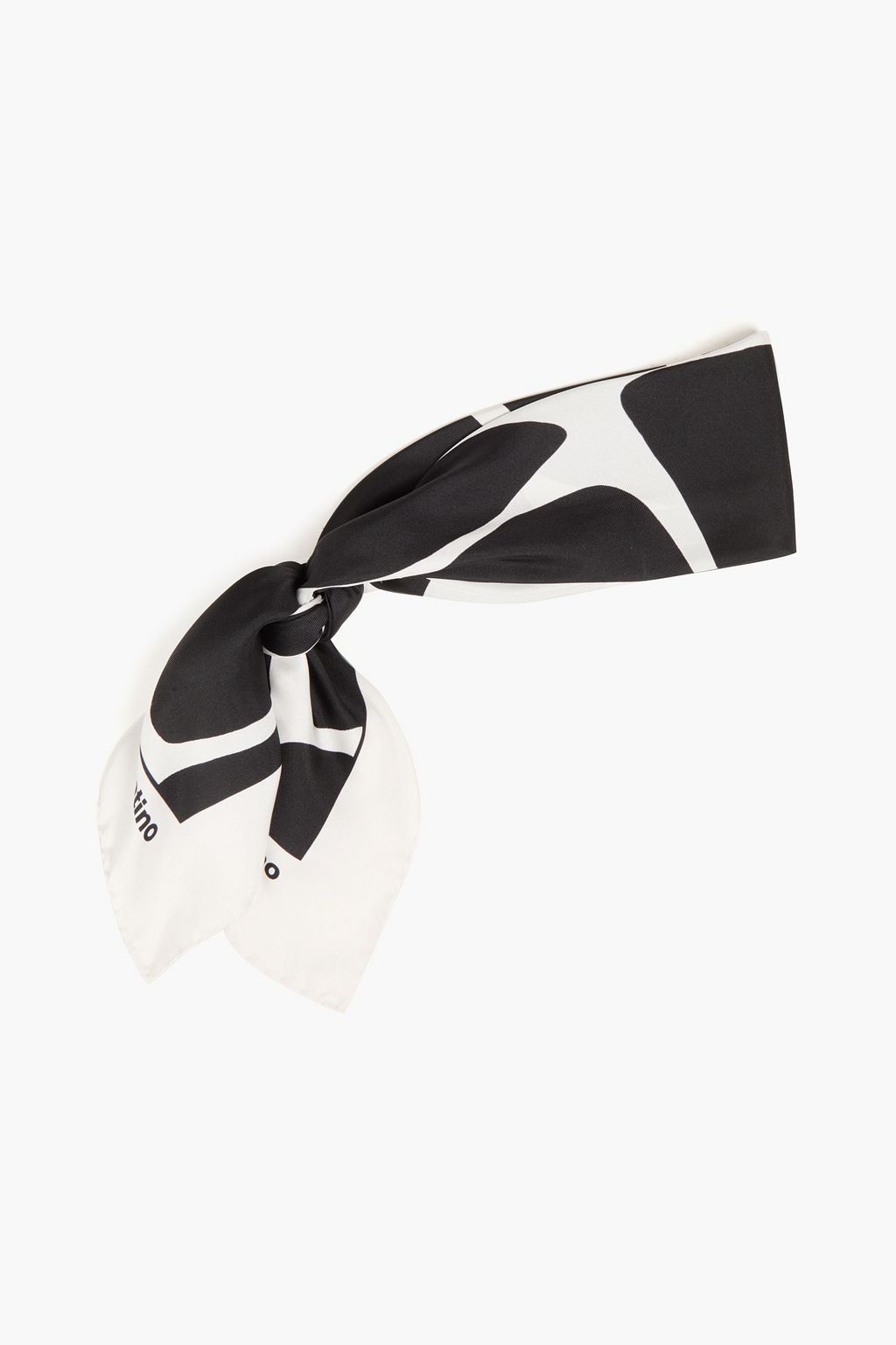 VALENTINO GARAVANI Printed silk-twill headscarf
