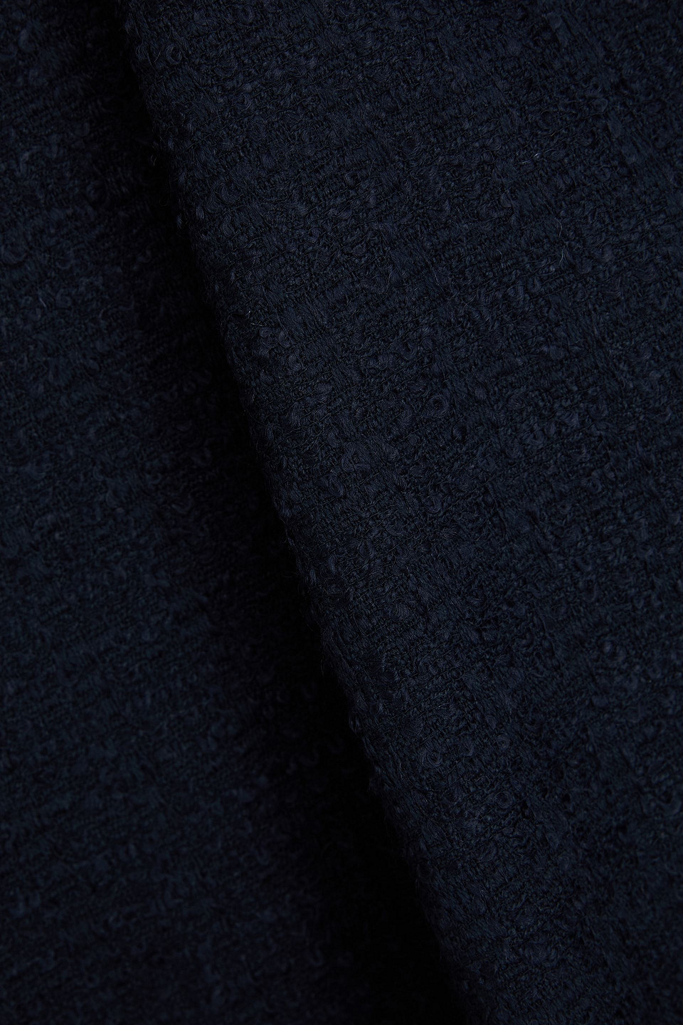 Oscar De La Renta Strapless Bouclé-tweed Midi Dress