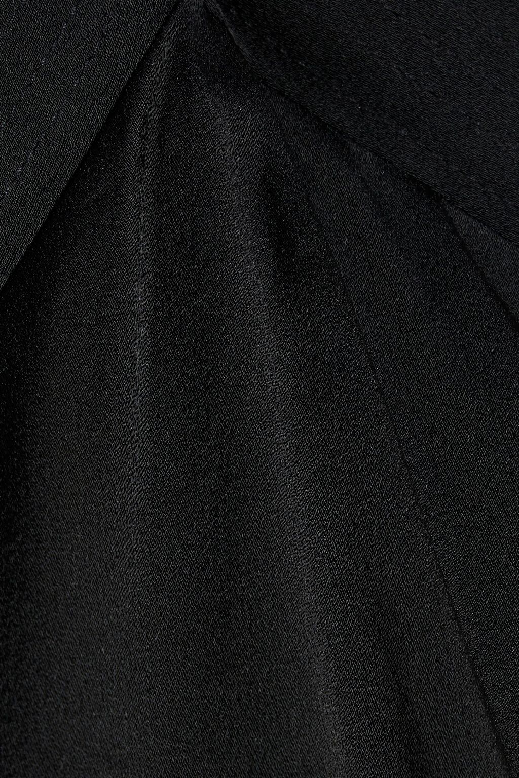OSCAR DE LA RENTA Satin-crepe gown