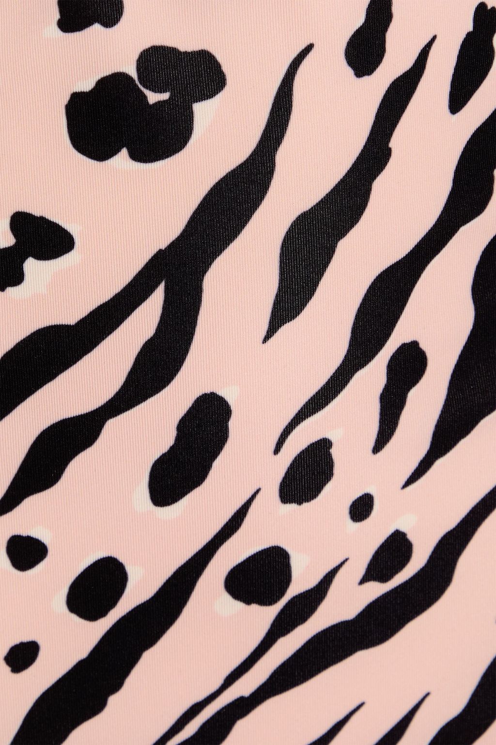 VALENTINO GARAVANI Bandeau-Bikini mit Print