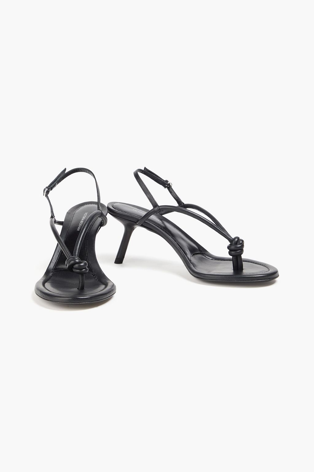 VICTORIA BECKHAM レザー サンダル ノット付き