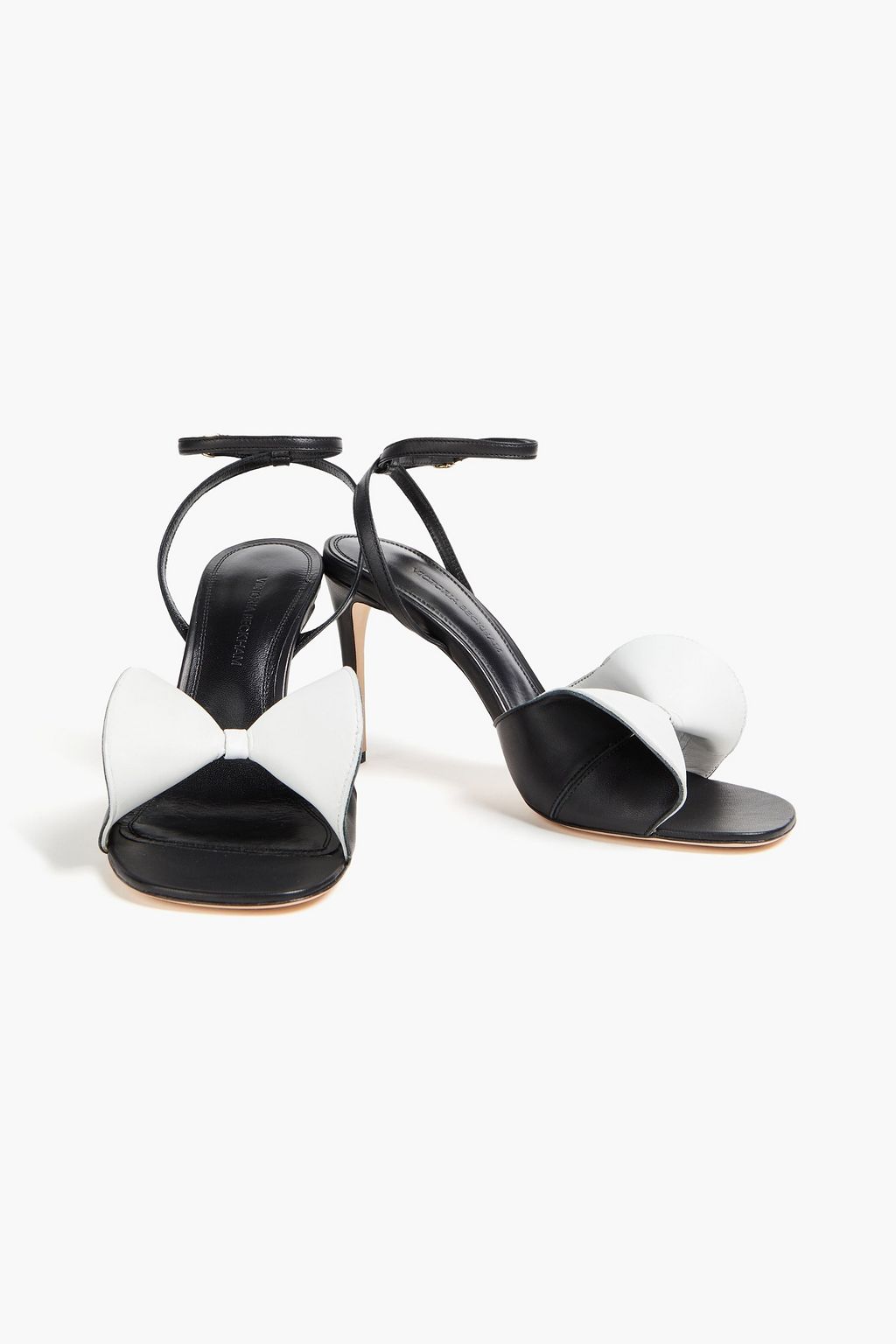 VICTORIA BECKHAM Two-tone leather sandals