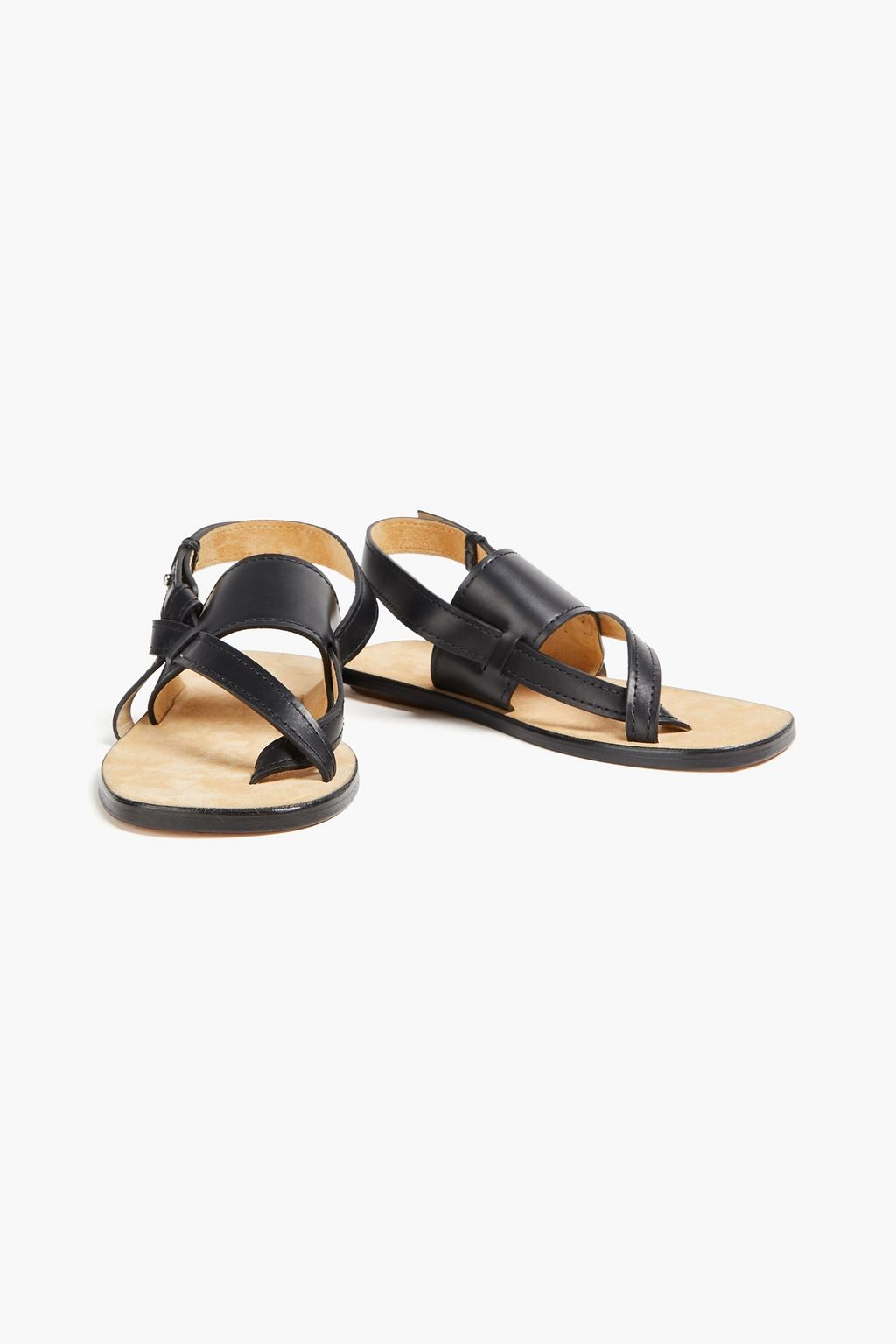 VICTORIA BECKHAM Leather slingback sandals